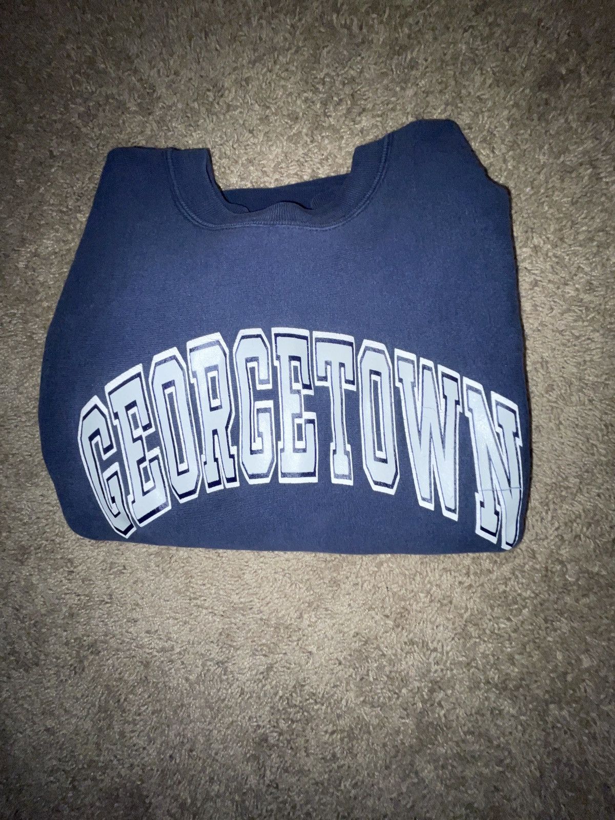 Champion 90s Reverse Weave Georgetown Sweater Size US S / EU 44-46 / 1 - 5 Thumbnail