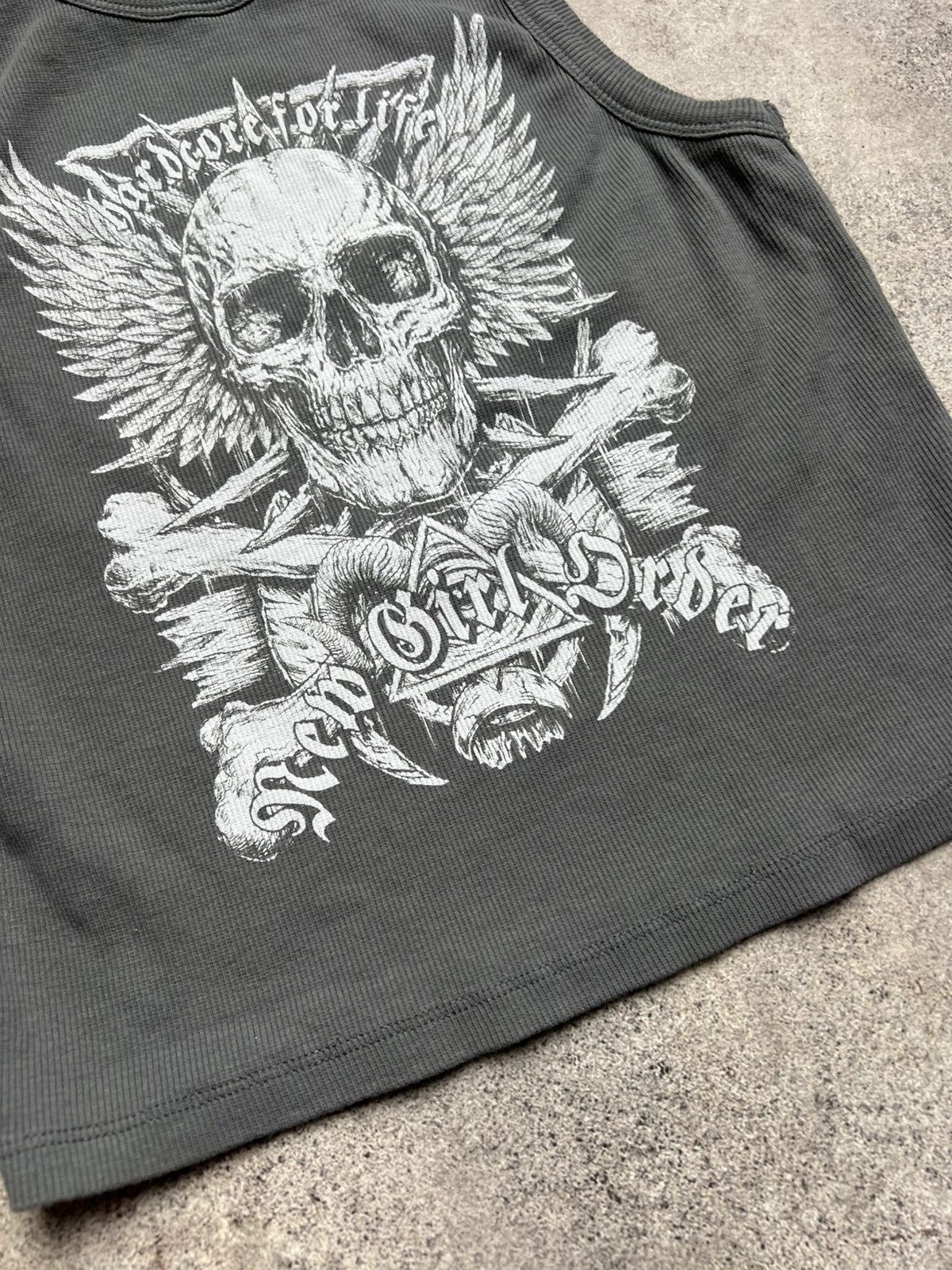 Japanese Brand New girl order skull punk tank top Size S / US 4 / IT 40 - 3 Thumbnail
