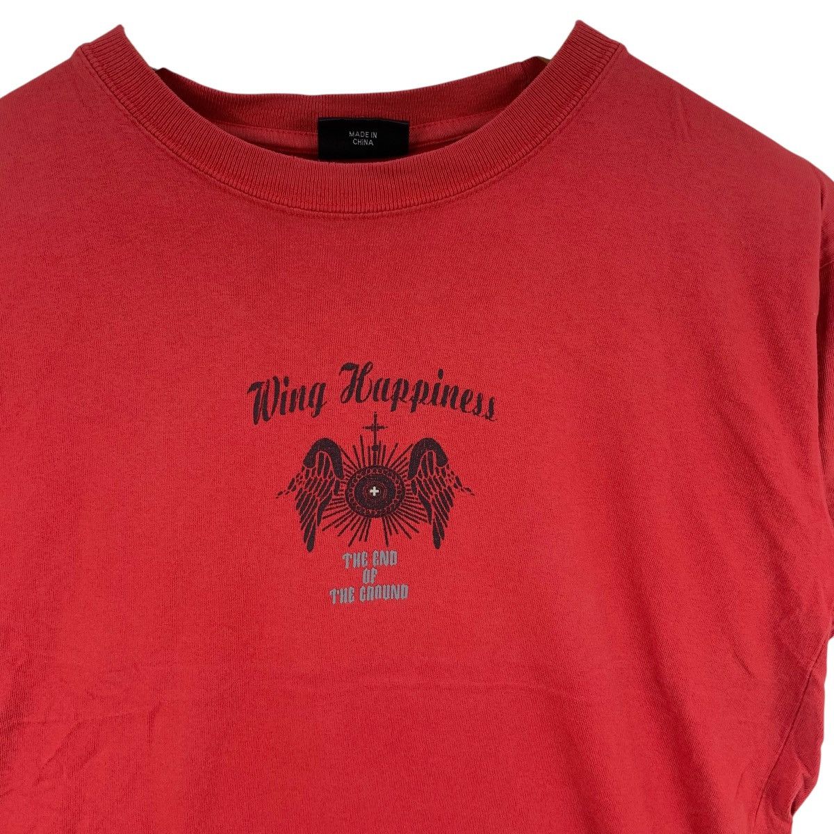 Bullet Noise BULLET NOISE Wing Happiness The End Of The Ground Tee Shirt Size US M / EU 48-50 / 2 - 7 Thumbnail