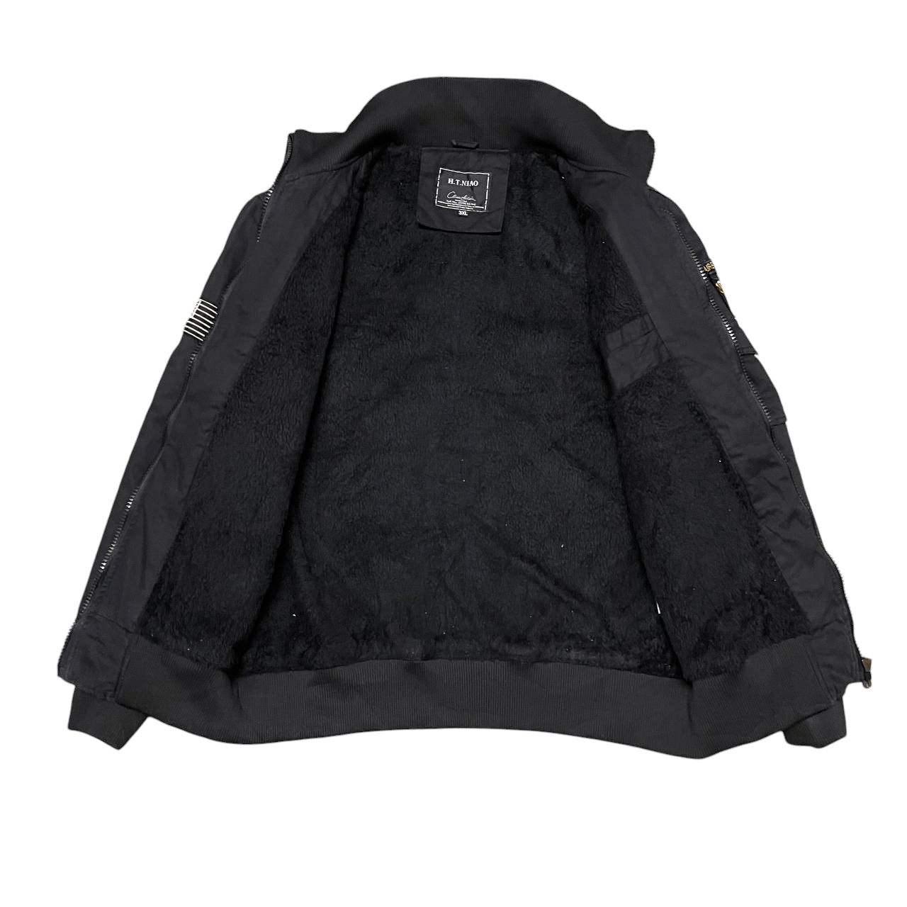 Japanese Brand Vintage H.T.NIAO Airborne Bomber Jacket Size US XL / EU 56 / 4 - 9 Thumbnail