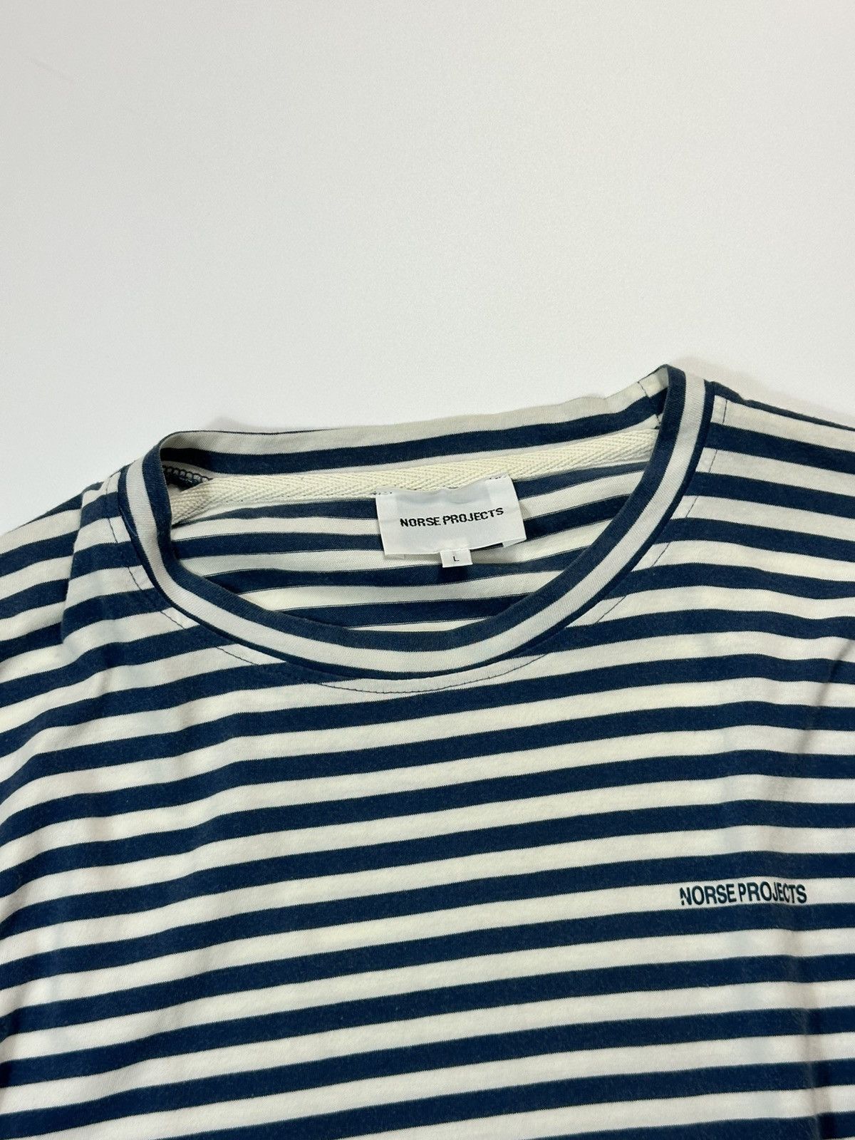 Norse Projects Norse Project Stripped Long Sleve Men's Size US L / EU 52-54 / 3 - 6 Thumbnail