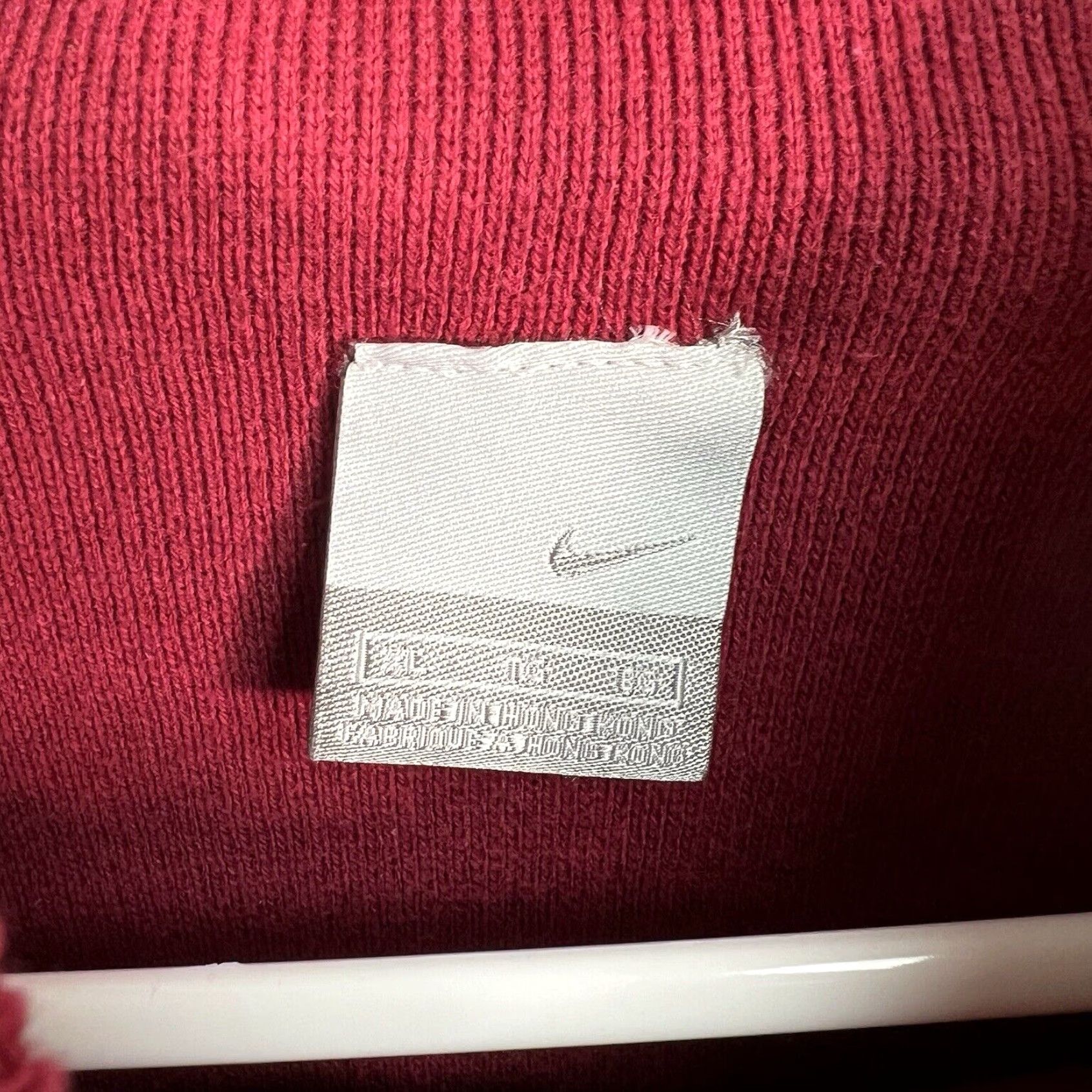 Nike VINTAGE Nike 1/4 Zip Sweatshirt Mens XL Red Size XL / US 12-14 / IT 48-50 - 7 Thumbnail