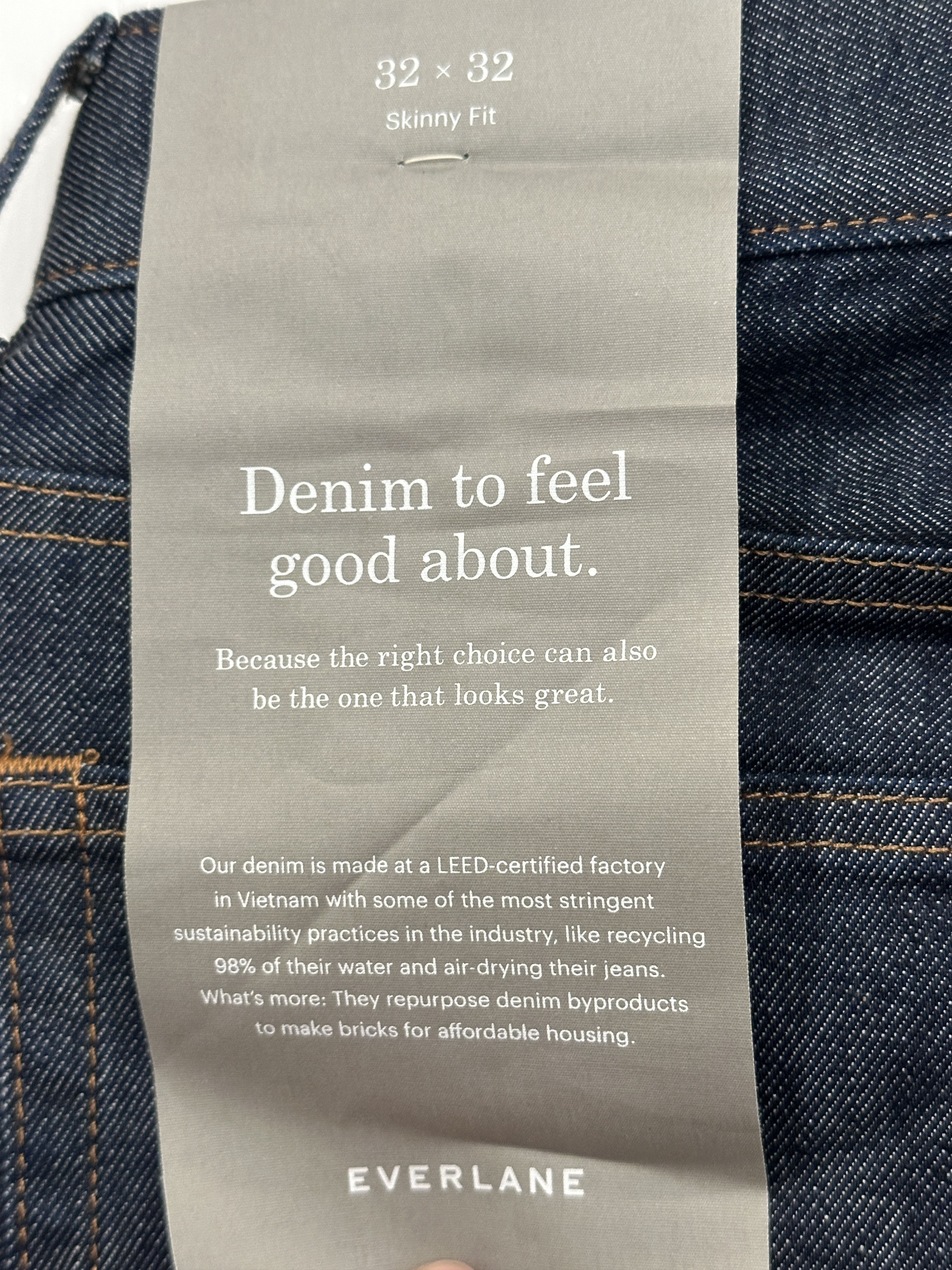Everlane NEW Everlane Indigo Skinny Jeans Size US 32 / EU 48 - 5 Thumbnail