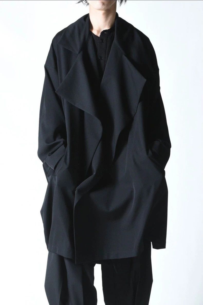 Yohji Yamamoto Yohji Yamamoto 23 aw Layered Cloak Coat 2505-Nextarrow Size US M / EU 48-50 / 2 - 7 Thumbnail