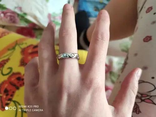 Jewelry Smiling Face Ring Size ONE SIZE - 4 Thumbnail