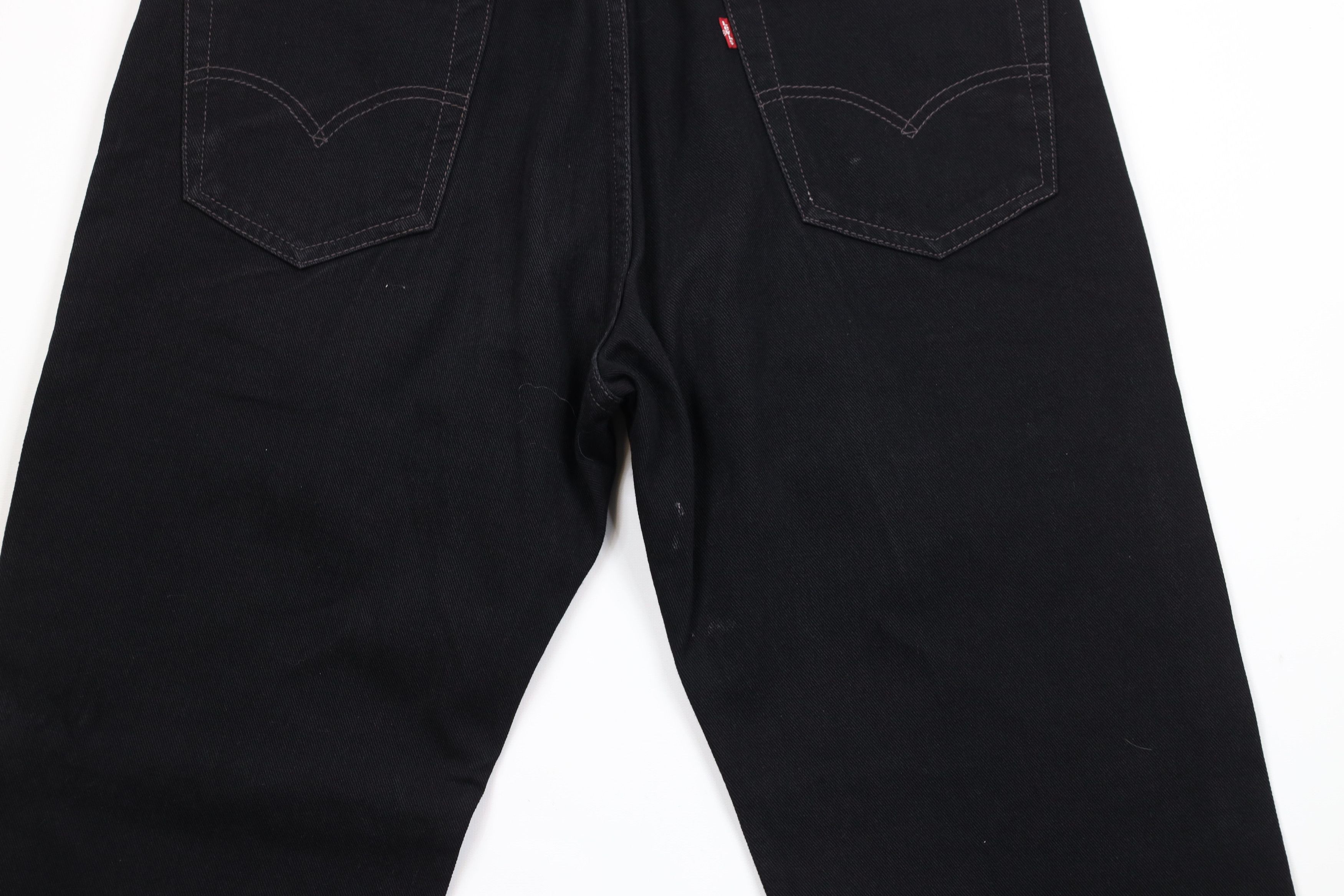 Levi's × Vintage Vintage Y2K 2000 Levis 505 Regular Straight Leg Jeans Black Size US 36 / EU 52 - 12 Thumbnail