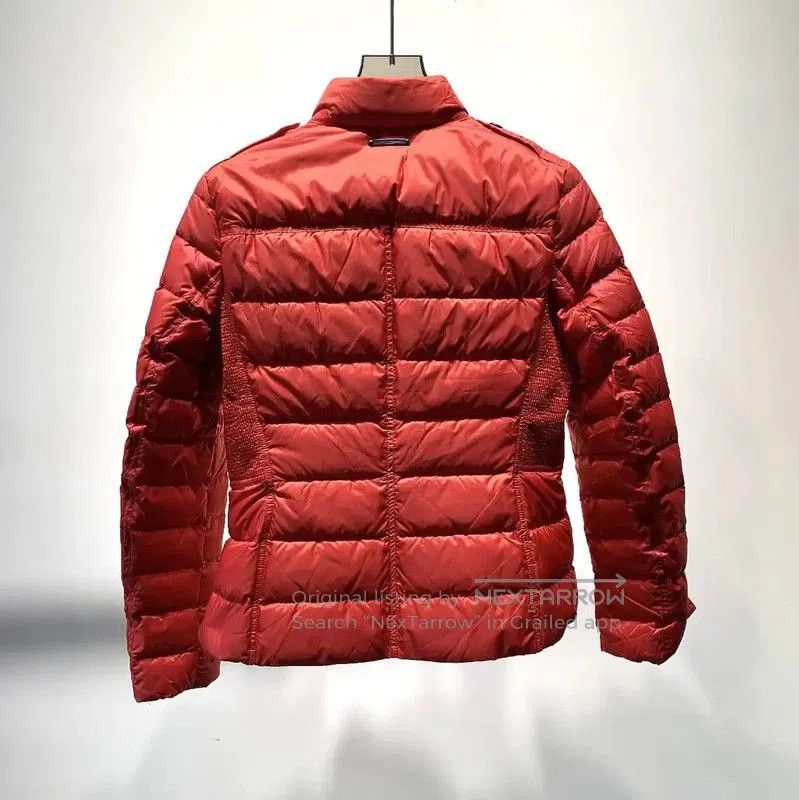 Burberry Burberry Red Polyester Women's Puffer Jacket. Size M / US 6-8 / IT 42-44 - 2 Thumbnail