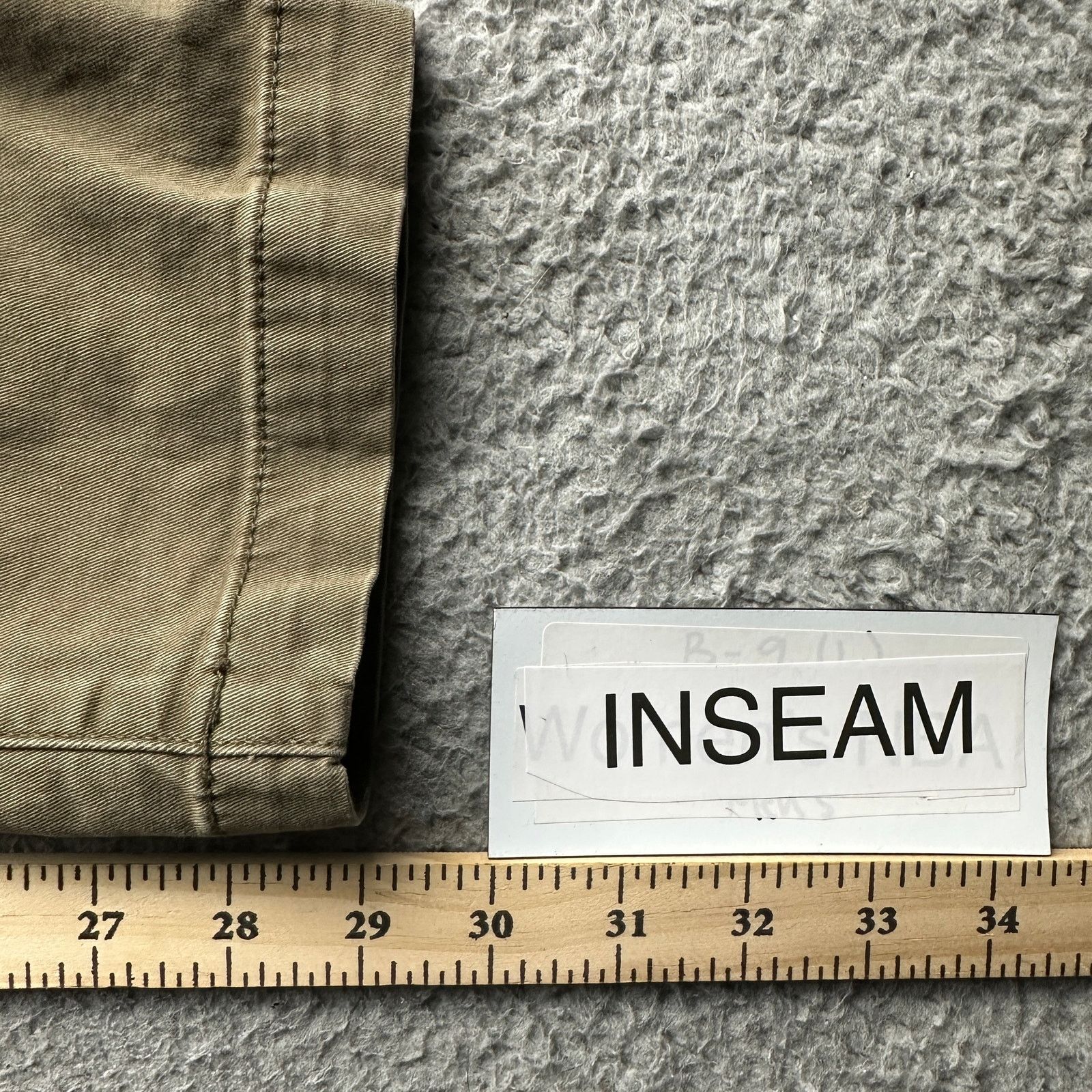 Flint And Tinder Flint And Tinder Twill Olive Green Chino Pants 32x30 Size US 32 / EU 48 - 7 Thumbnail