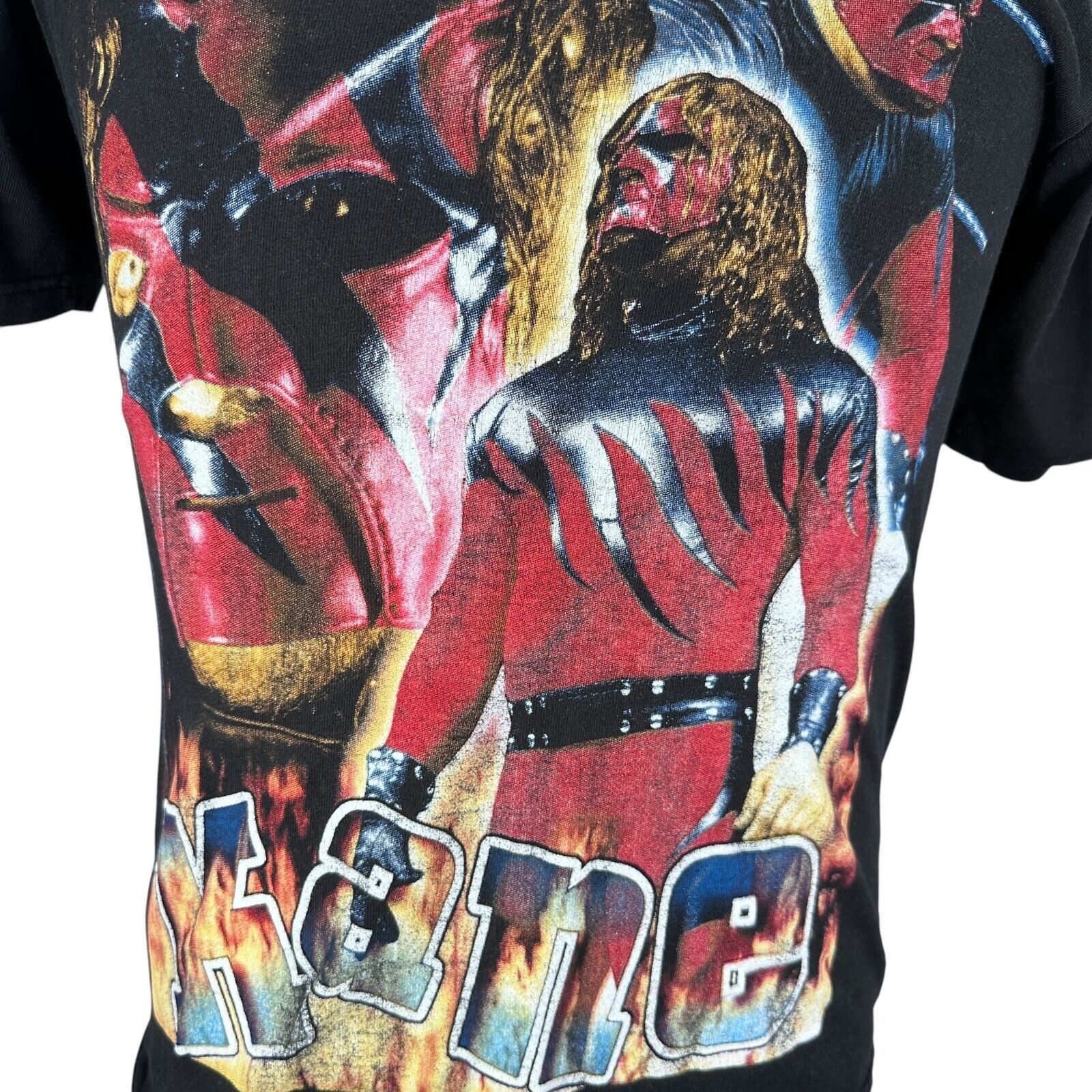 Other Vintage WWE Kane Wrestling Rap T-Shirt Men’s Small Black Tee Size US S / EU 44-46 / 1 - 2 Thumbnail