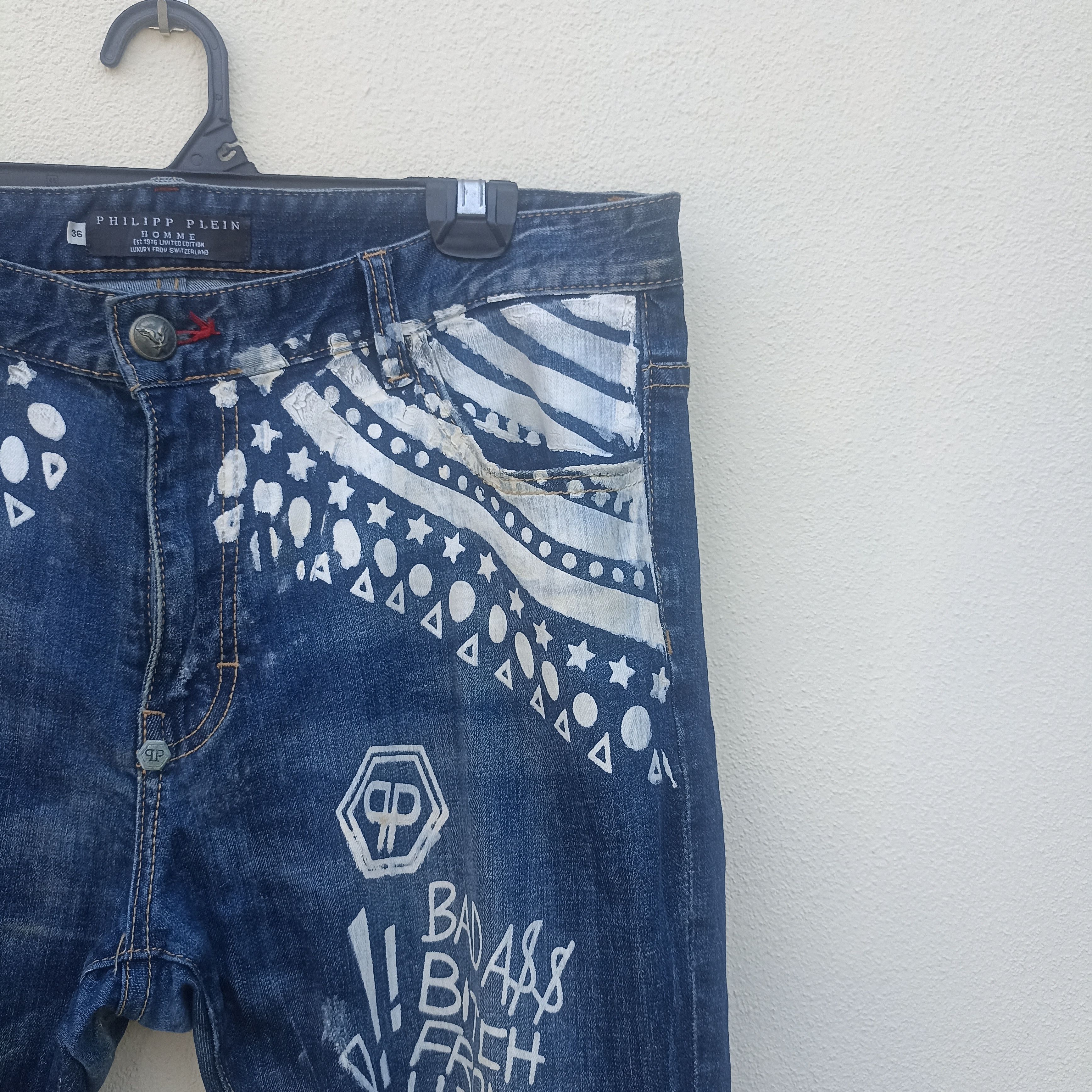 Other Philipp Plein Homme painted jean Size US 36 / EU 52 - 6 Thumbnail