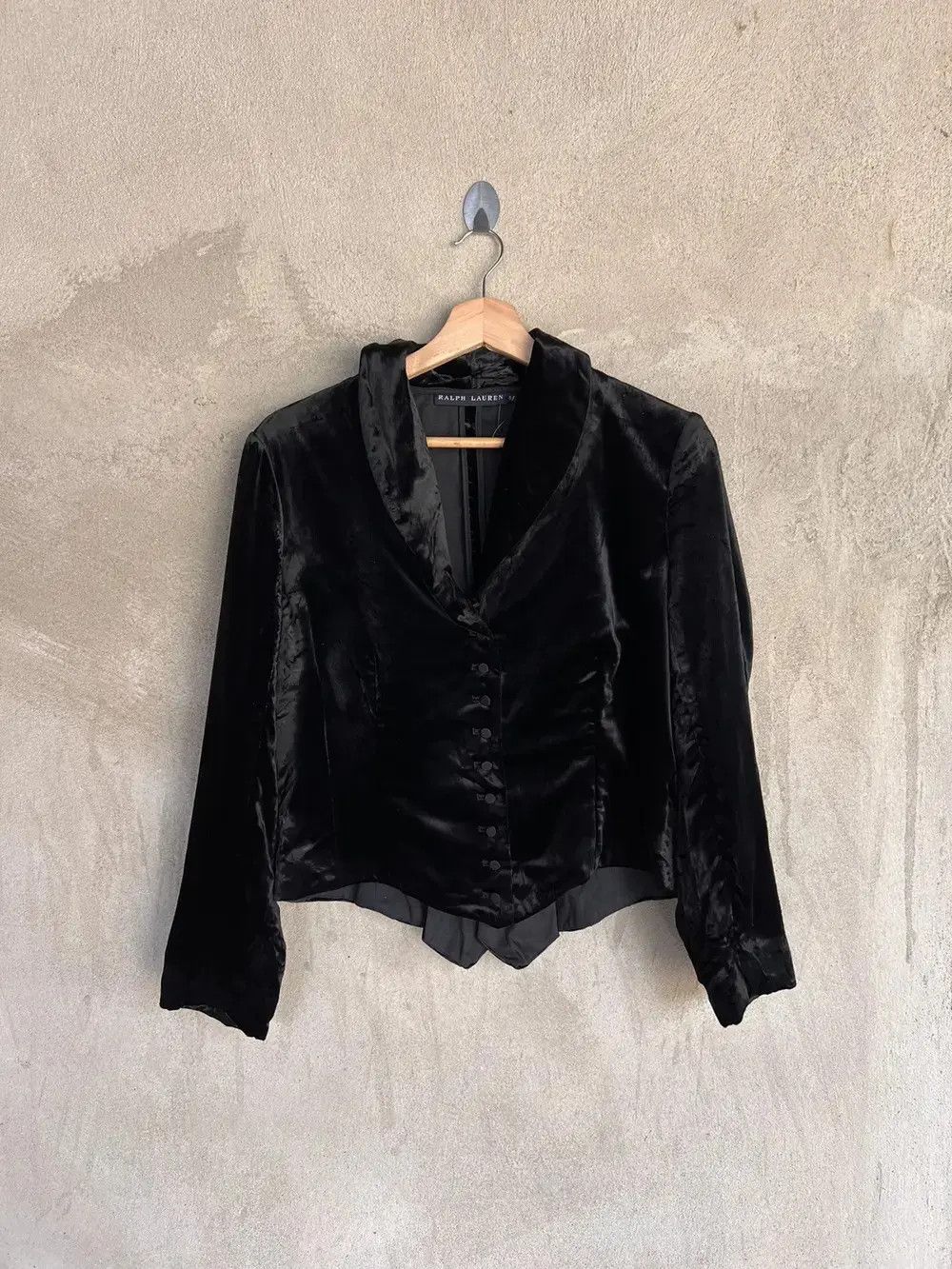 Ralph Lauren Ralph Lauren Velvet Jacket Size S / US 4 / IT 40 - 2 Thumbnail