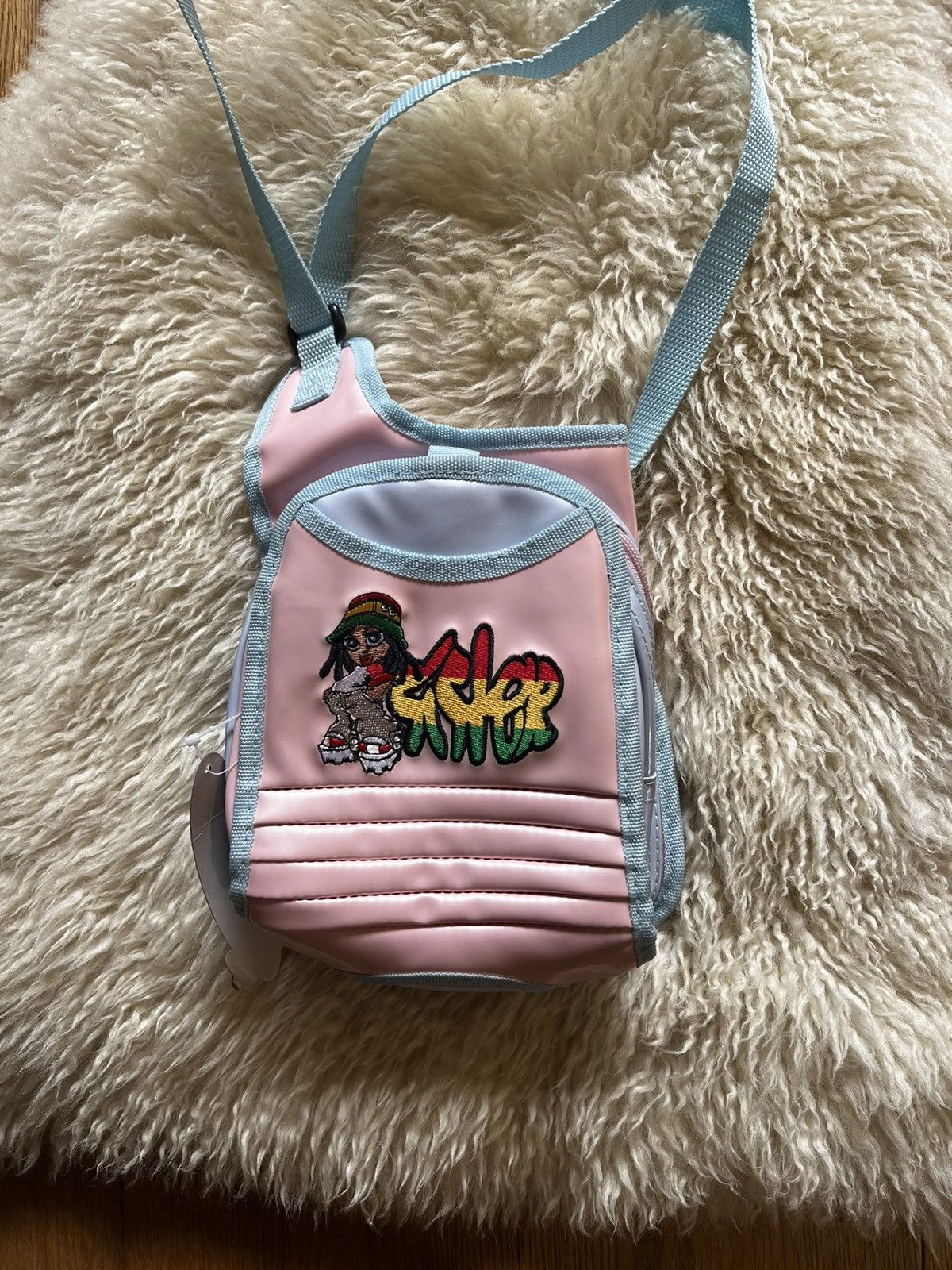 Vintage Beautiful Y2K Spirit bag (Pink Blue) Size ONE SIZE - 2 Thumbnail