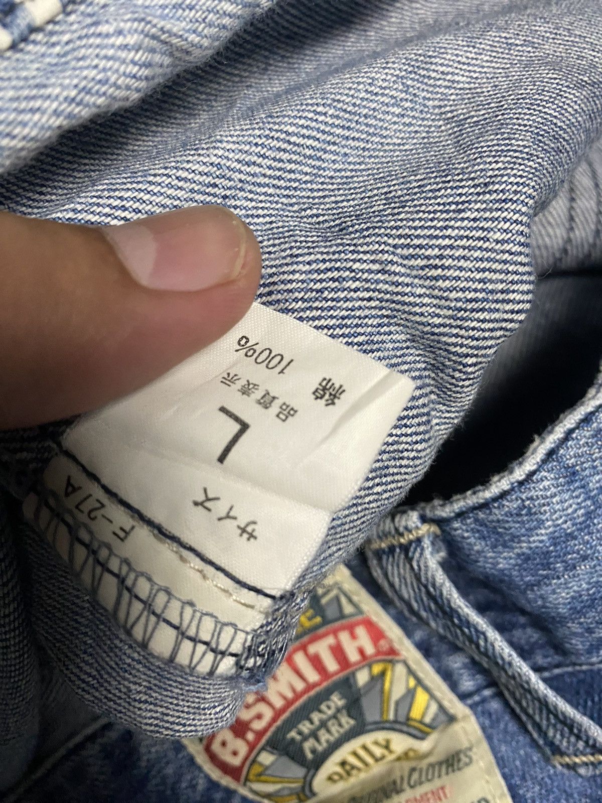 Smith's American B Smith Faded buckle Jeans Size US 34 / EU 50 - 9 Thumbnail