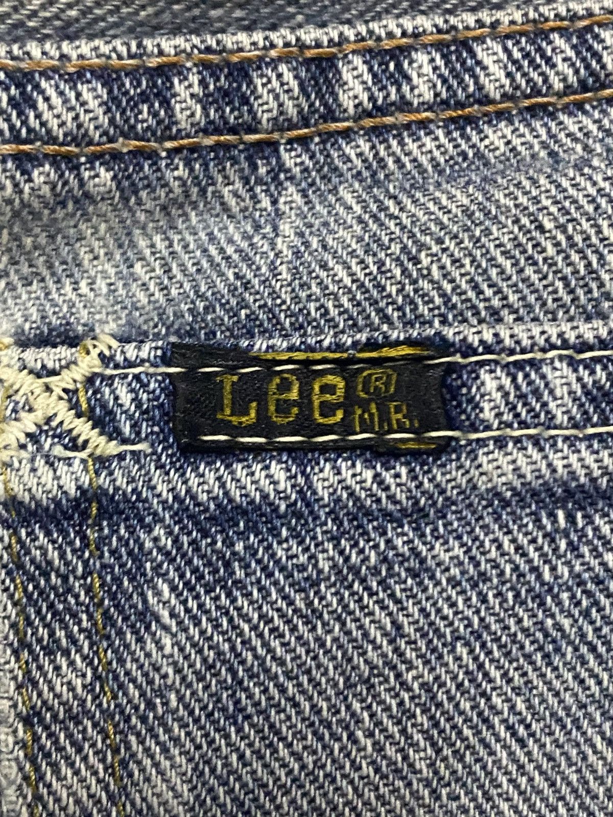 Lee Vintage Lee Rider Faded Wash Distressed Flare Bootcut Jeans Size US 29 - 11 Thumbnail
