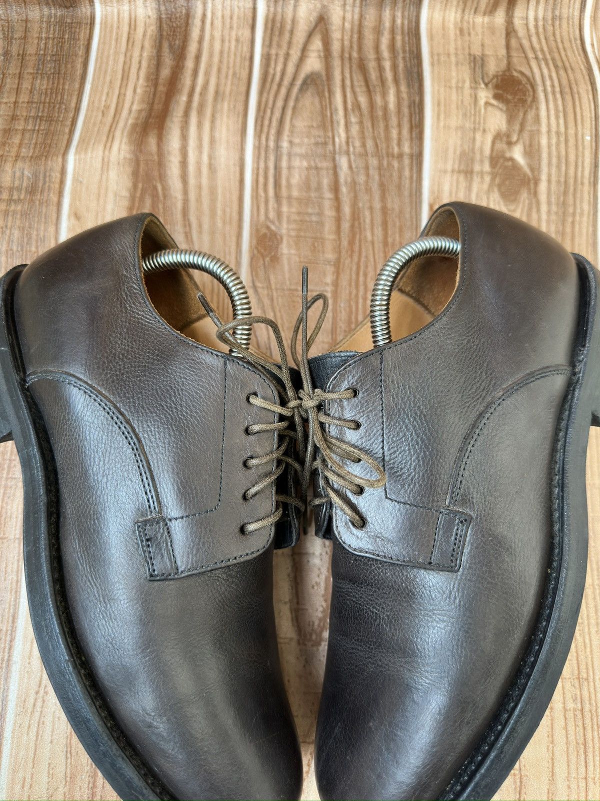 Viberg Viberg Dark Brown Derby Boots. Size US 7 / EU 40 - 6 Thumbnail