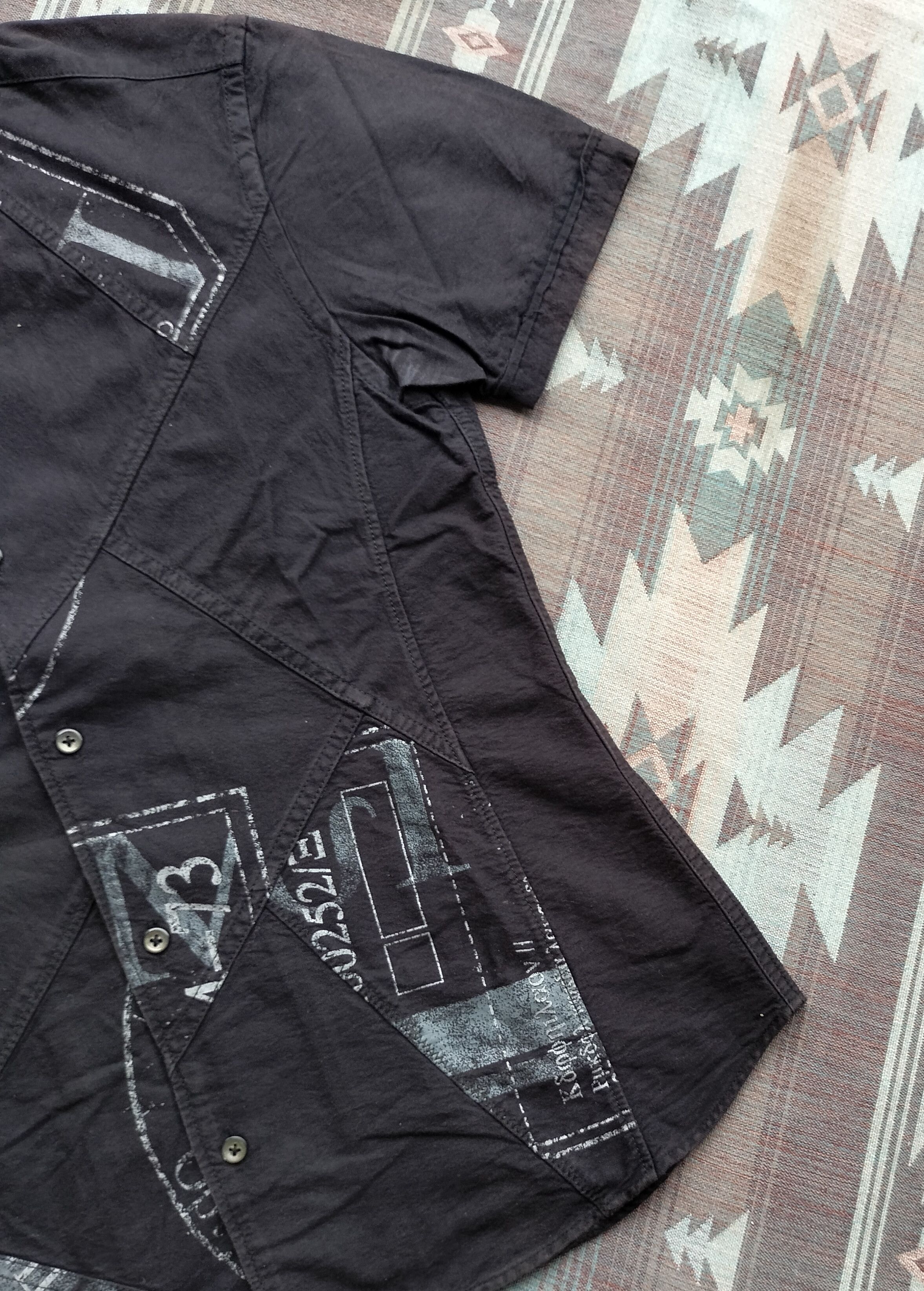 Tornado Mart NCFM panelled ss shirt Size S / US 4 / IT 40 - 4 Thumbnail