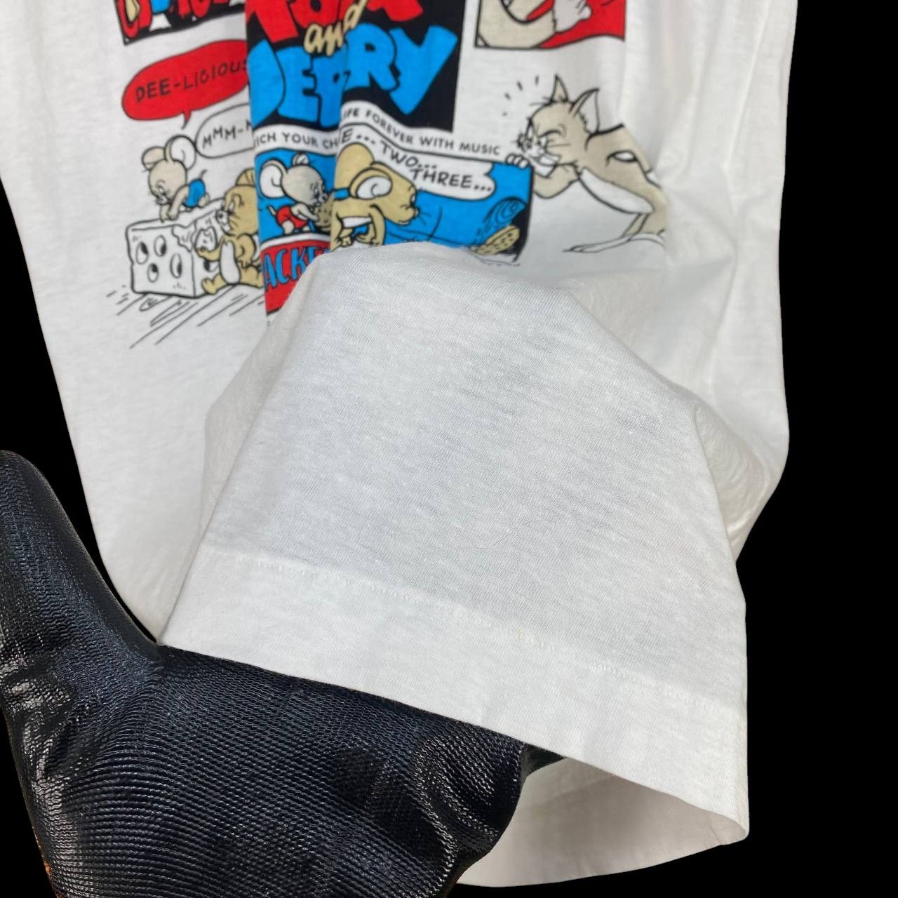 Vintage Vintage 1988 Tom & Jerry Paperthin Comic Strip Graphic Size US M / EU 48-50 / 2 - 7 Thumbnail