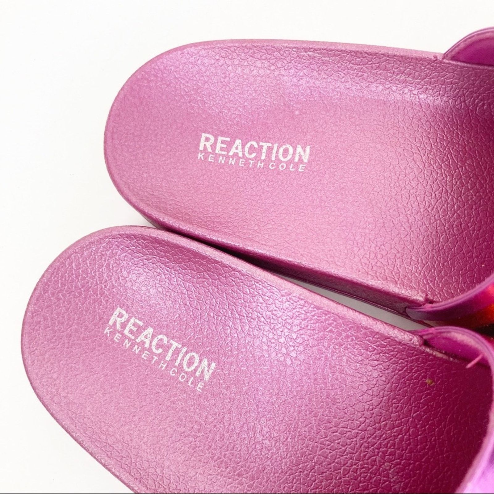 Other Kenneth Cole Reaction Pool Pipes Pink Slides Sz 7 Size US 7 / IT 37 - 5 Thumbnail
