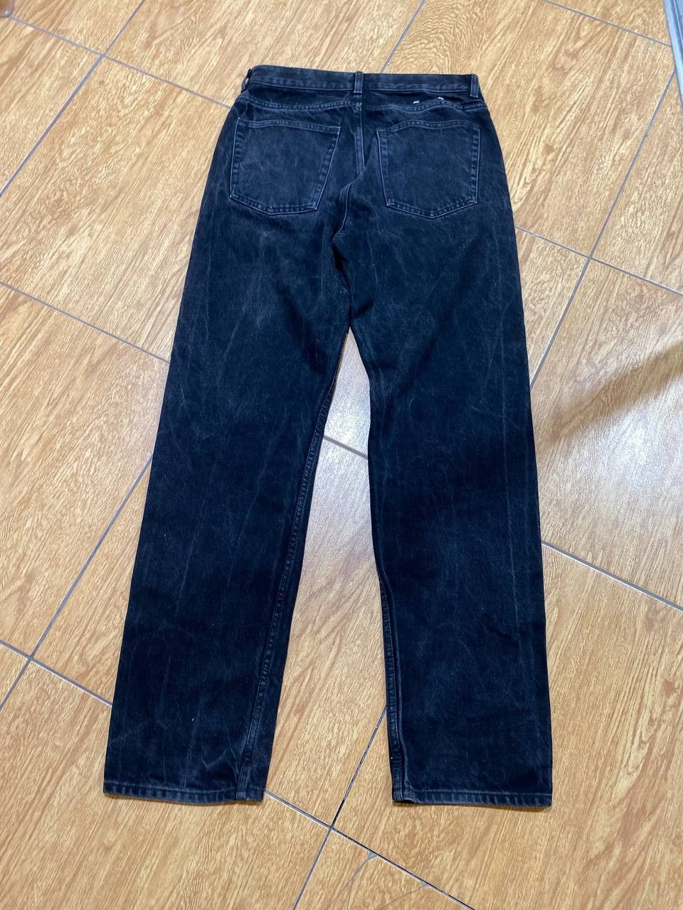 Arket ARKET Denim Jeans Men's Stone Wash Faded Button Fly Pocket Size US 28 / EU 44 - 7 Thumbnail