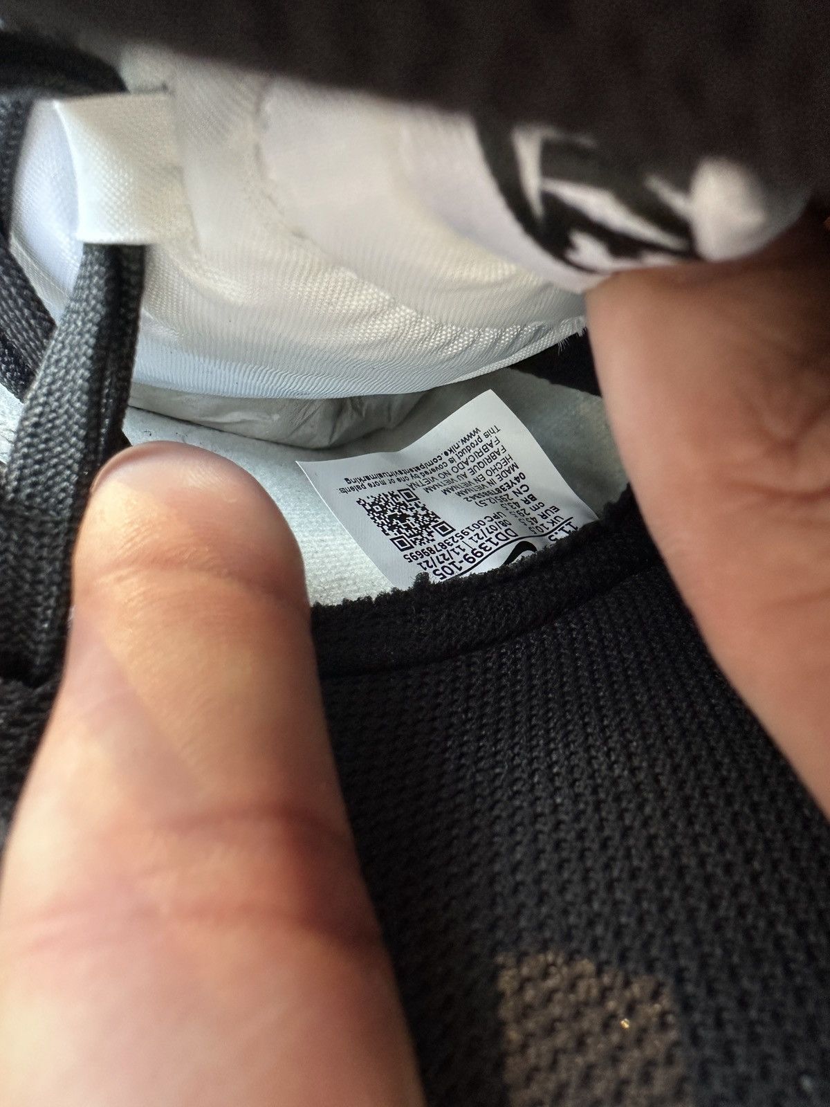 Nike Nike Dunk High Panda Black White (11.5M) Size US 11.5 / EU 44-45 - 6 Thumbnail