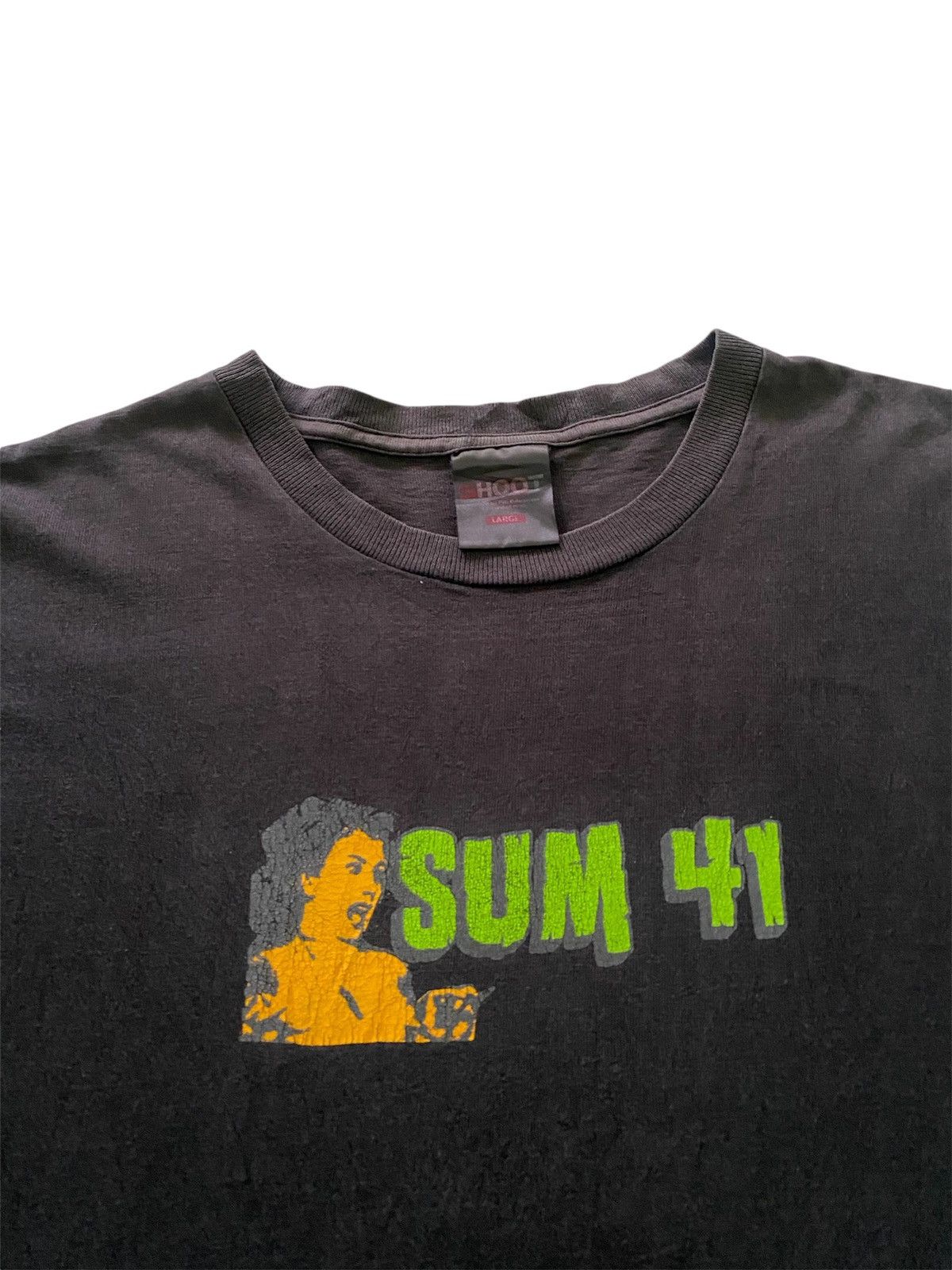 Band Tees Vintage Sum 41 Rock Band World Tour 2003 T Shirt Size US L / EU 52-54 / 3 - 5 Thumbnail