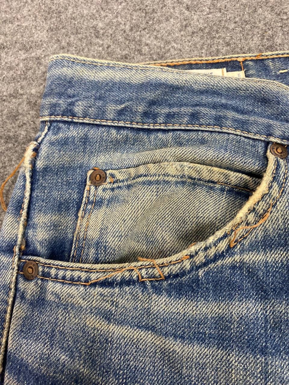 Big John vintage big john distressed denim nice design Size US 32 / EU 48 - 12 Thumbnail