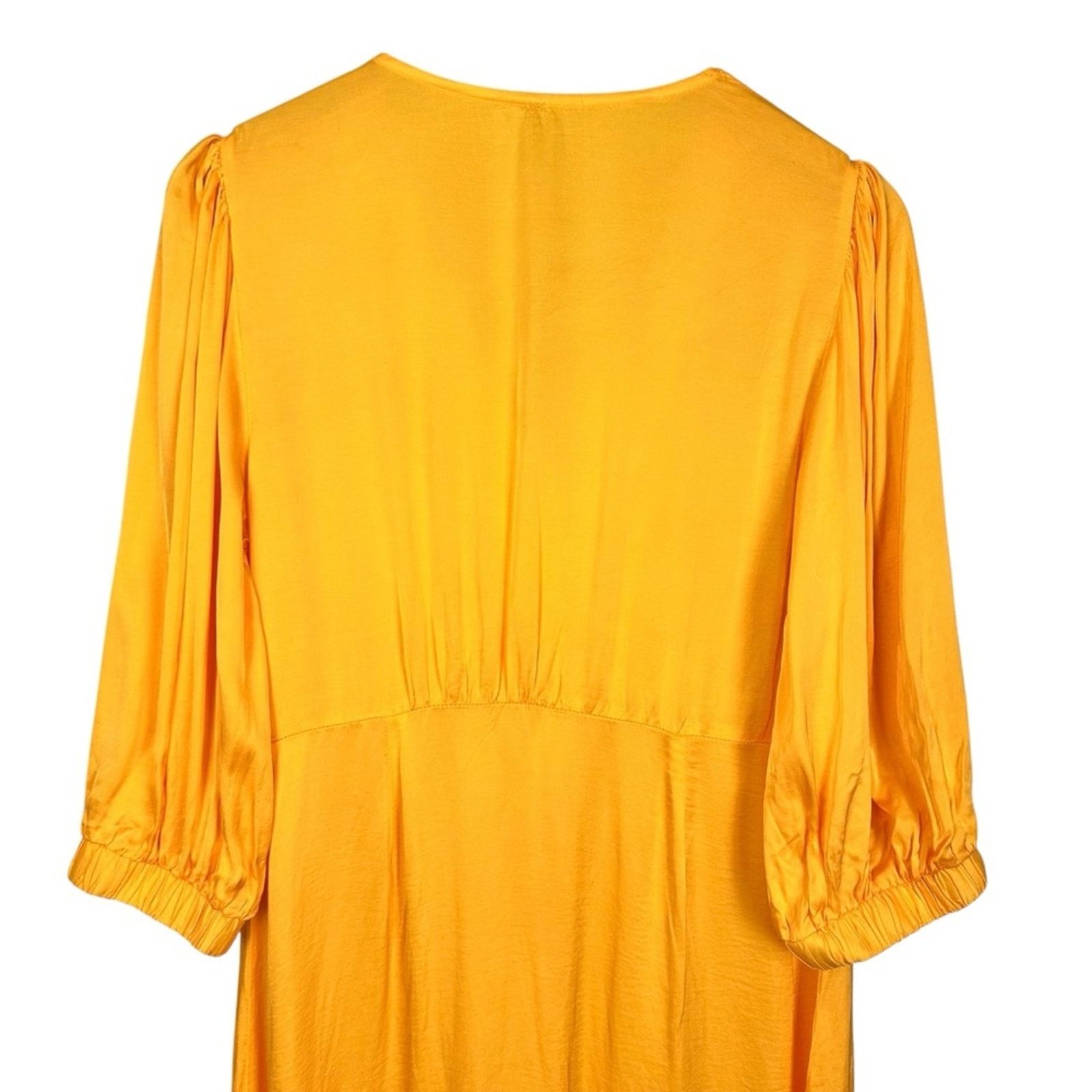 Young Fabulous & Broke Young Fabulous & Broke Yellow Button Down Shift Dress Large Size L / US 10 / IT 46 - 9 Thumbnail
