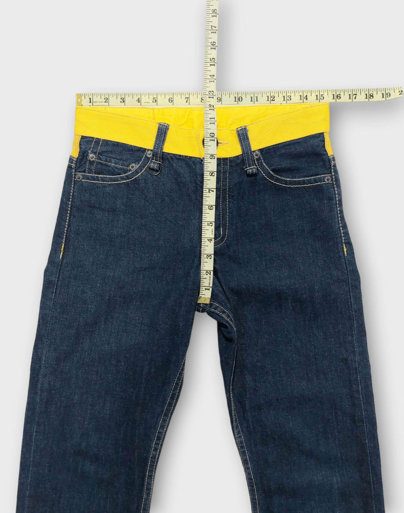 Japanese Co & Lu Pocket Logo Jeans