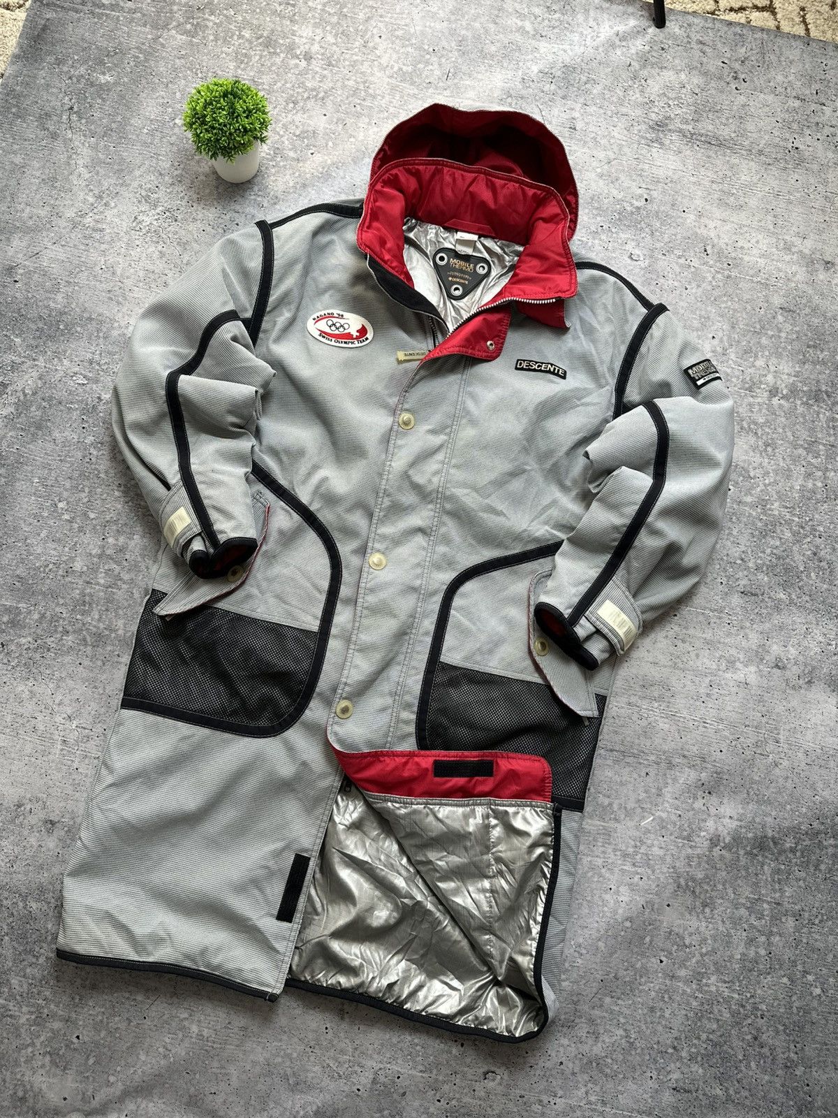 Descente Descente Ski Swiss Olympic 1998 Jacket Coat Mobil Thermo Size US L / EU 52-54 / 3 - 3 Thumbnail