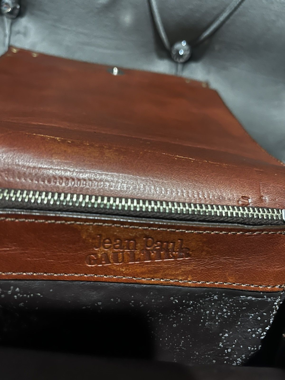 Jean Paul Gaultier Authentic JEAN PAUL GAULTIER Leathee Shoulder Bag Size ONE SIZE - 9 Thumbnail