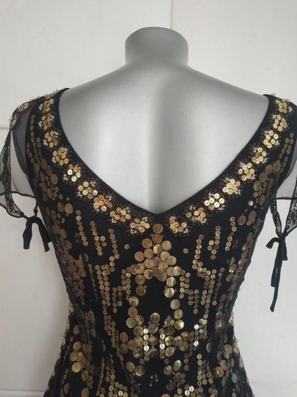 NOCTURNE Silk tank top sequins sz 10 brand Nocturne Size L / US 10 / IT 46 - 3 Thumbnail