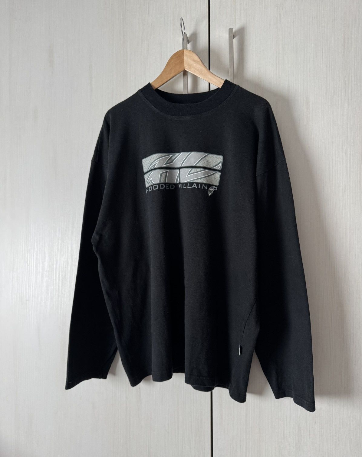 Vintage Vintage OG Skate Brand Hooded Villian long-sleed Size US L / EU 52-54 / 3 - 1 Thumbnail