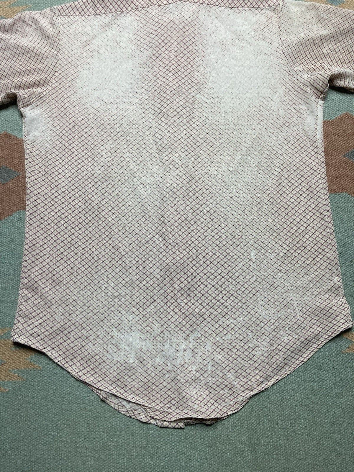 Van Heusen × Vintage 60s button shirt van heusen knit polyeste thin dagger medium Size US M / EU 48-50 / 2 - 9 Thumbnail
