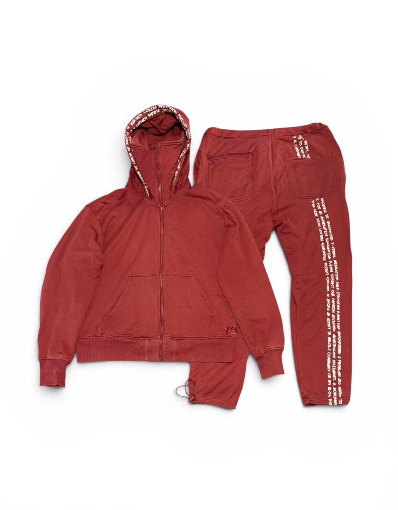 Y-3 Vintage Y-3 Ninja Zip Hoodie Pants | Grailed