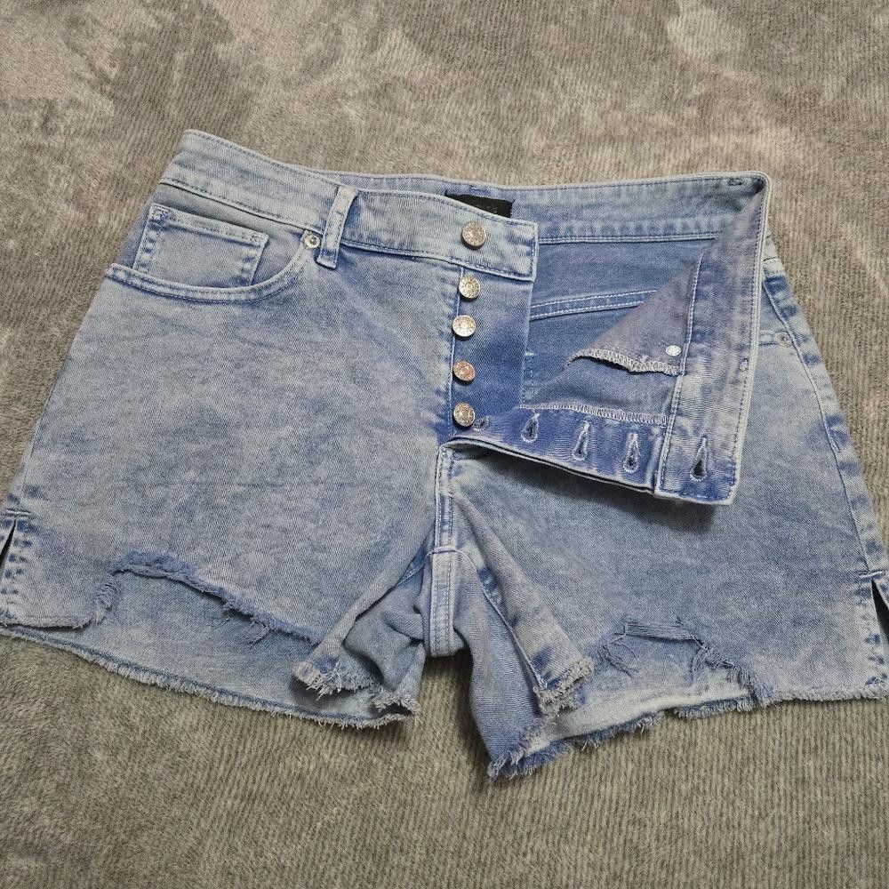 Express Express Jean Shorts Size 27" / US 4 / IT 40 - 3 Thumbnail