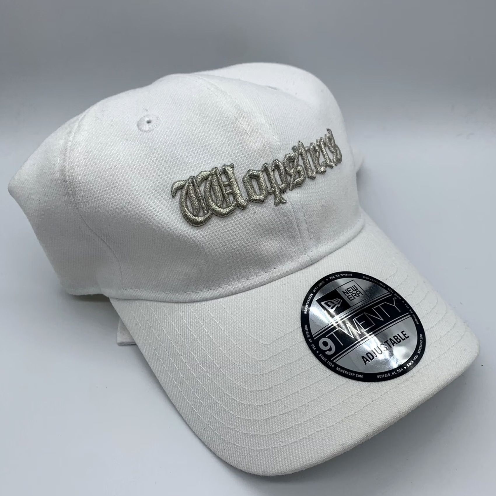 New Era Wopsters 9Twenty New Era Hat Strapback Cap Men Adjustable White Logo Baseball Cap Size ONE SIZE - 3 Thumbnail