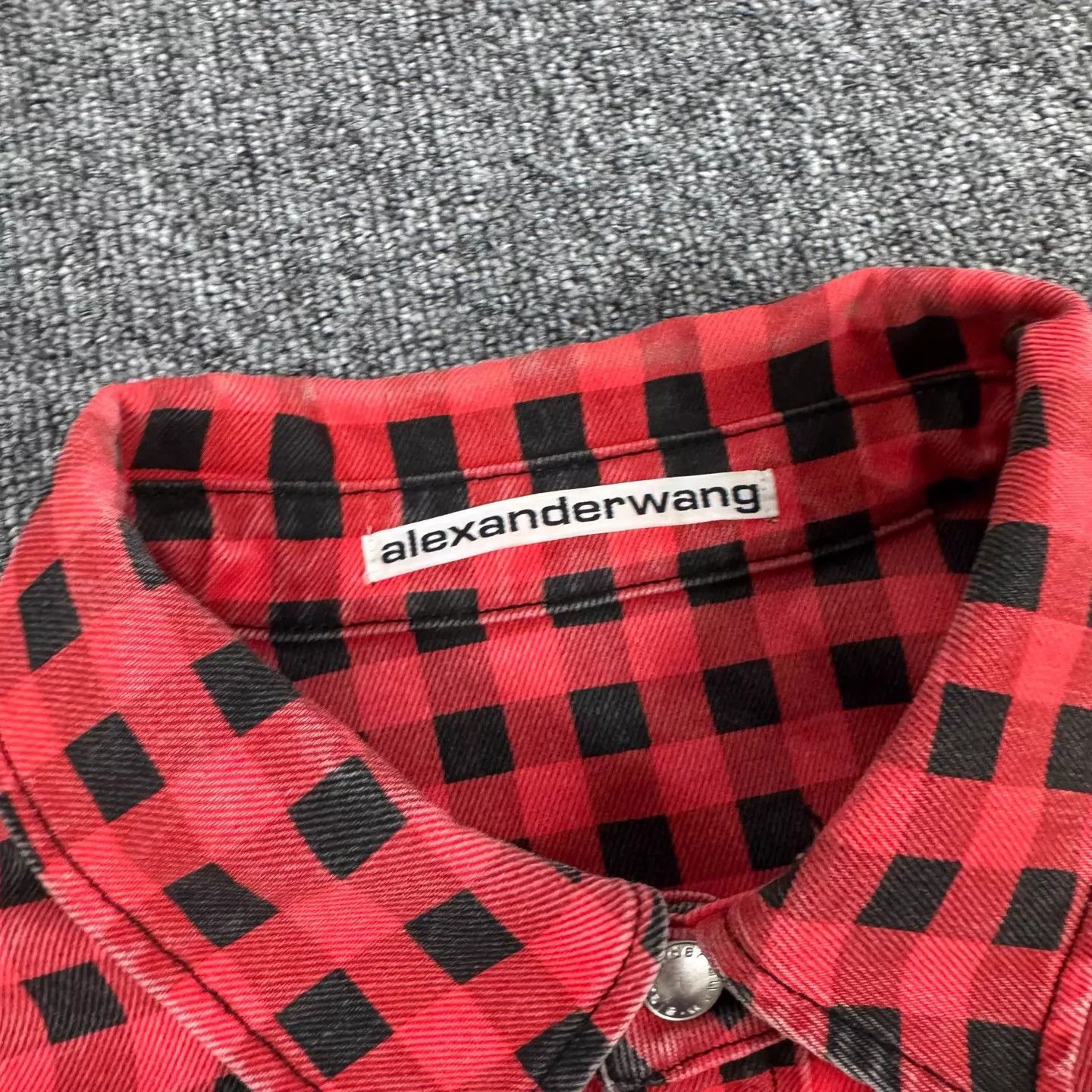 Alexander Wang Alexander Wang Check LS Shirt M 99 New Size US M / EU 48-50 / 2 - 5 Thumbnail