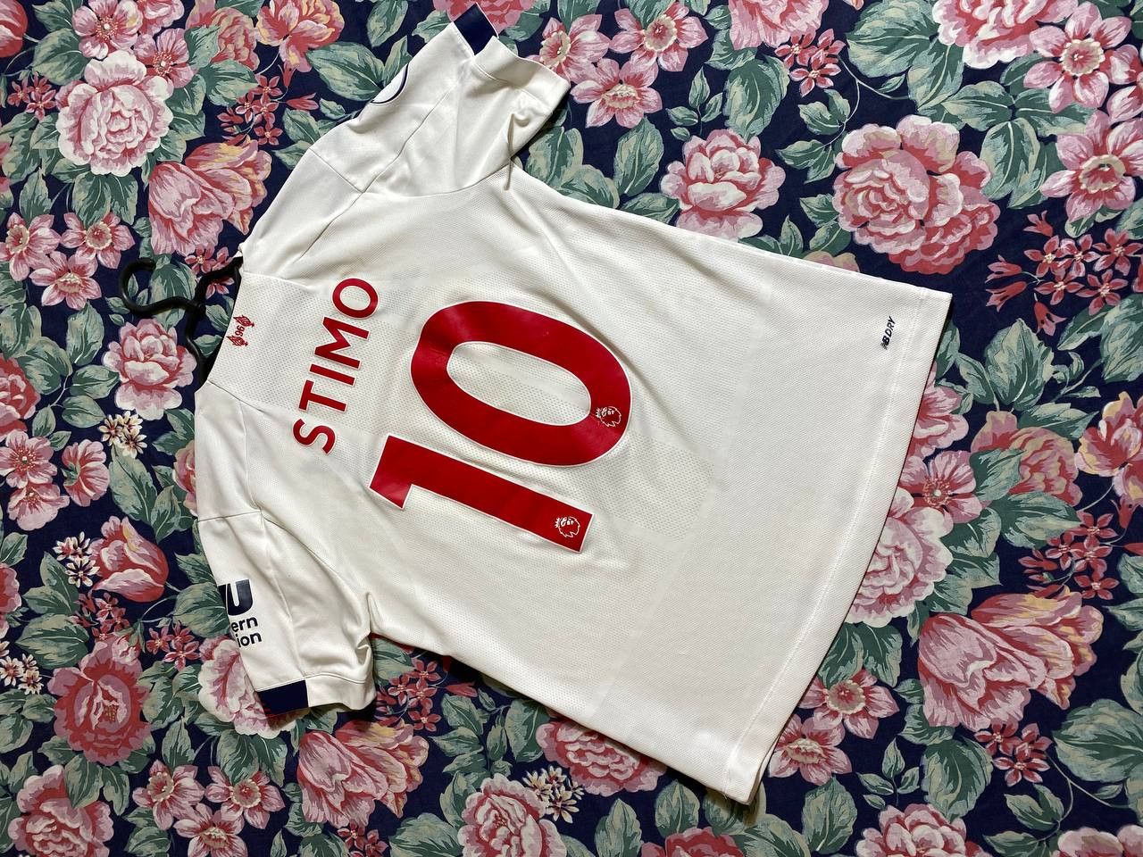 New Balance T-Shirt Y2K Vintage Jerseys New Balance L.F.C. #10 STIMO Size US S / EU 44-46 / 1 - 17 Thumbnail
