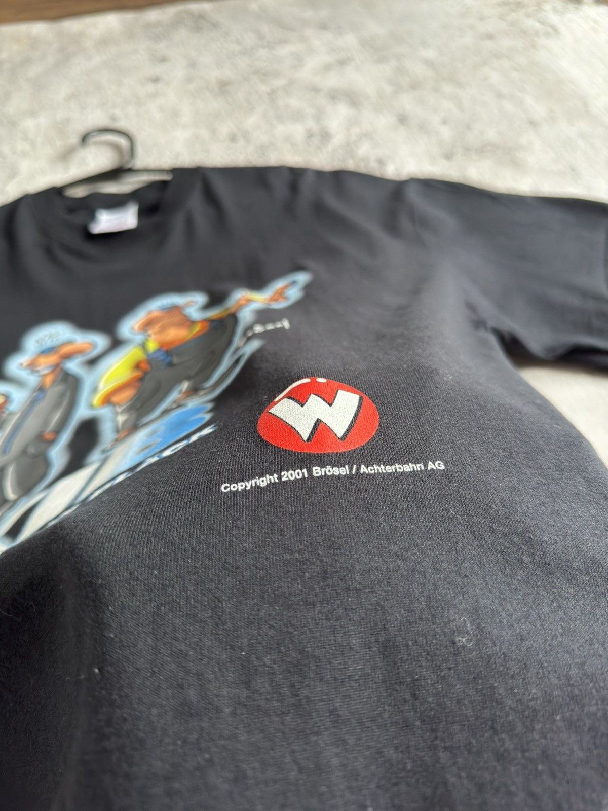 Band Tees × Vintage 2001 Klempners in Black KIB MOVIE GRAPHIC Tee Size US XL / EU 56 / 4 - 4 Thumbnail