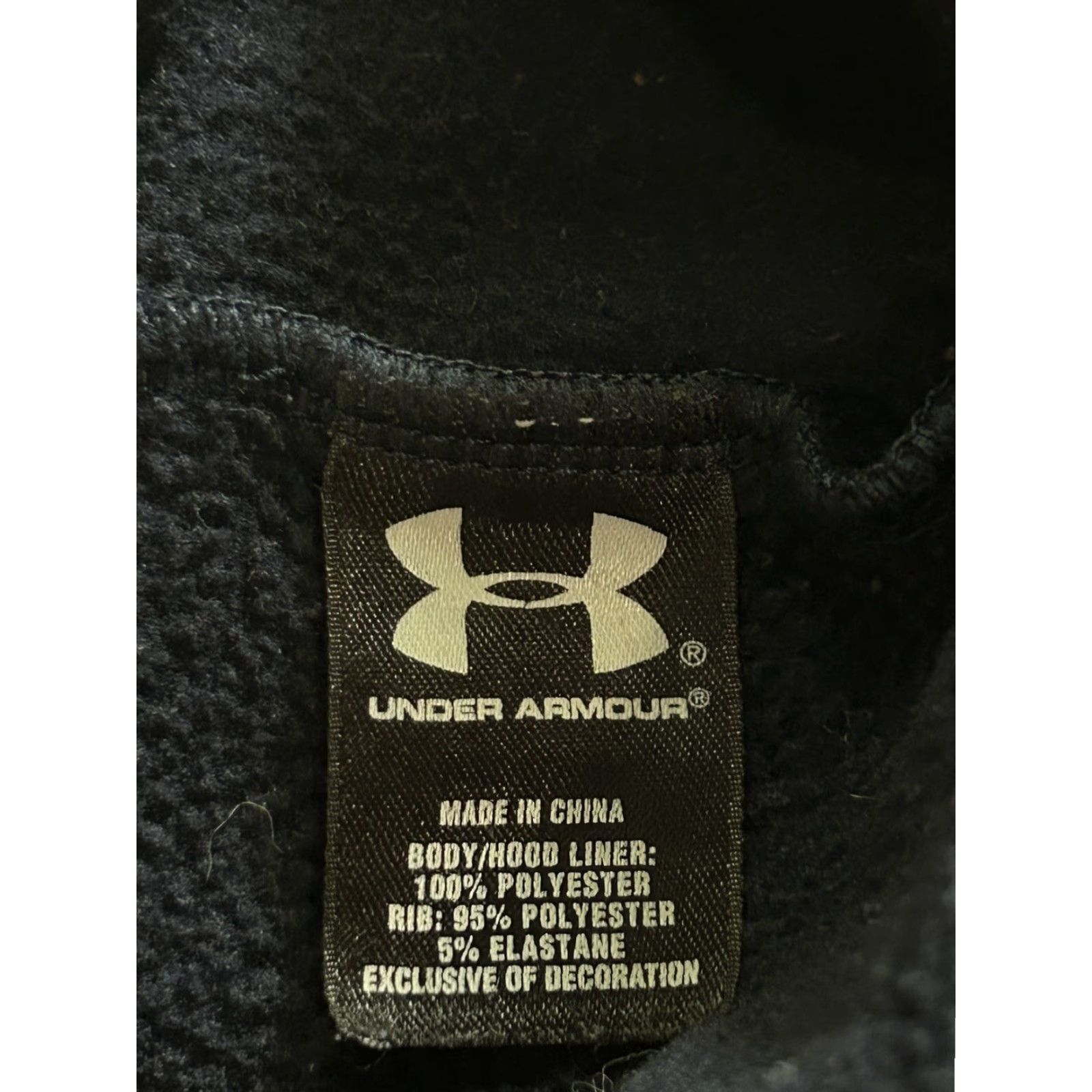 Under Armour Under Armour Hoodie Sweatshirt Mens Blue Yellow Long Sleeve Medium Pullover Hooded Knit Sweatshirt Size Regular Size L Regular Men Size US L / EU 52-54 / 3 - 5 Thumbnail