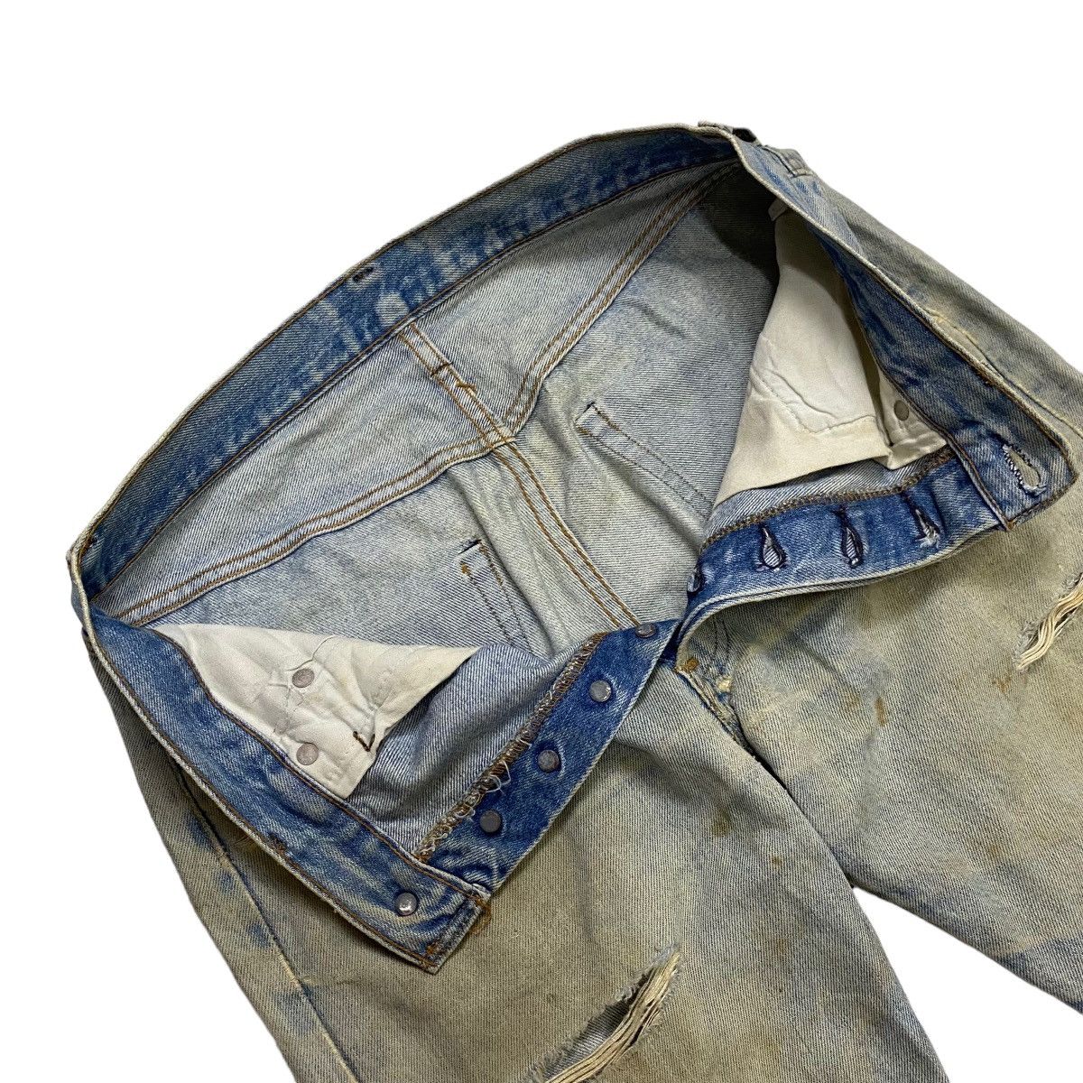 Levi's Vintage 60s Levis 501 Redline _6 Selvedge Single R Size US 30 / EU 46 - 8 Thumbnail