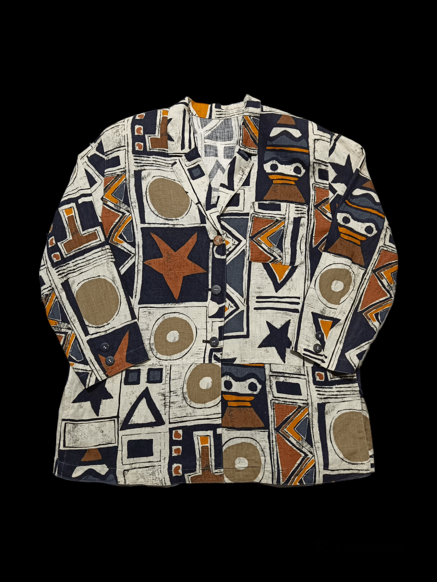 Japanese Brand Elegance Harajuku Style Weaver Canvas Outerwear Size US L / EU 52-54 / 3 - 1 Thumbnail