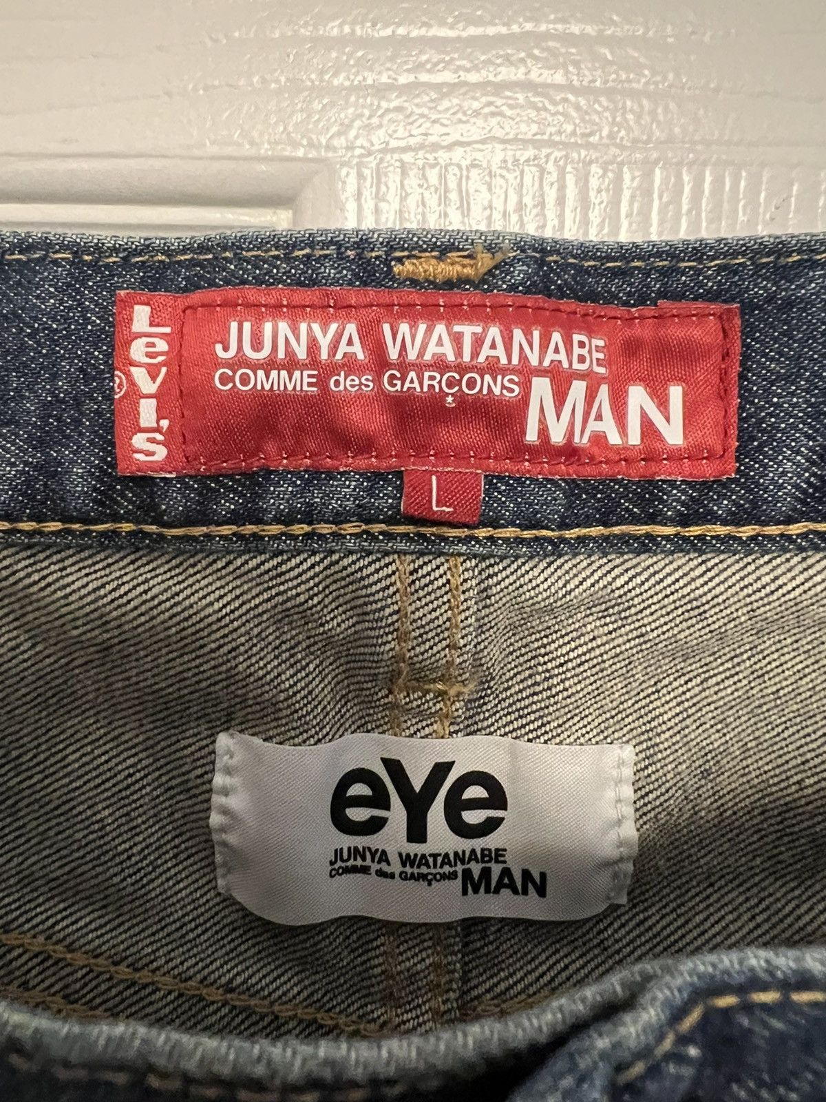 Comme des Garcons Junya Watanabe Commes Des Garçons Patchwork Jeans Brand New Size US 34 / EU 50 - 9 Thumbnail