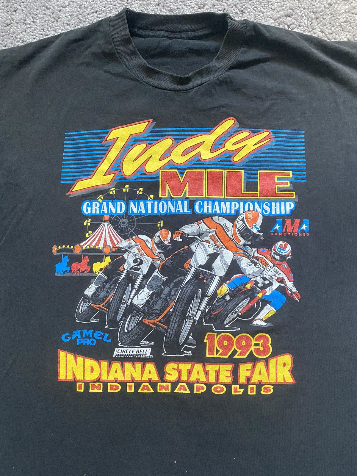 Harley Davidson × Vintage Vintage Motocross Tee Shirt Size US XL / EU 56 / 4 - 4 Thumbnail