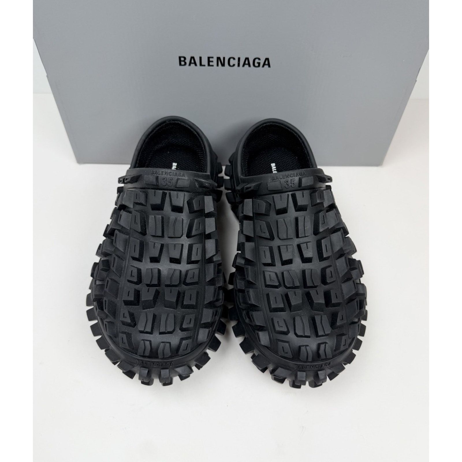 Balenciaga Size 35EU/5.5W- Balenciaga Defender Clog NEW Size US 5.5 / IT 35.5 - 2 Thumbnail