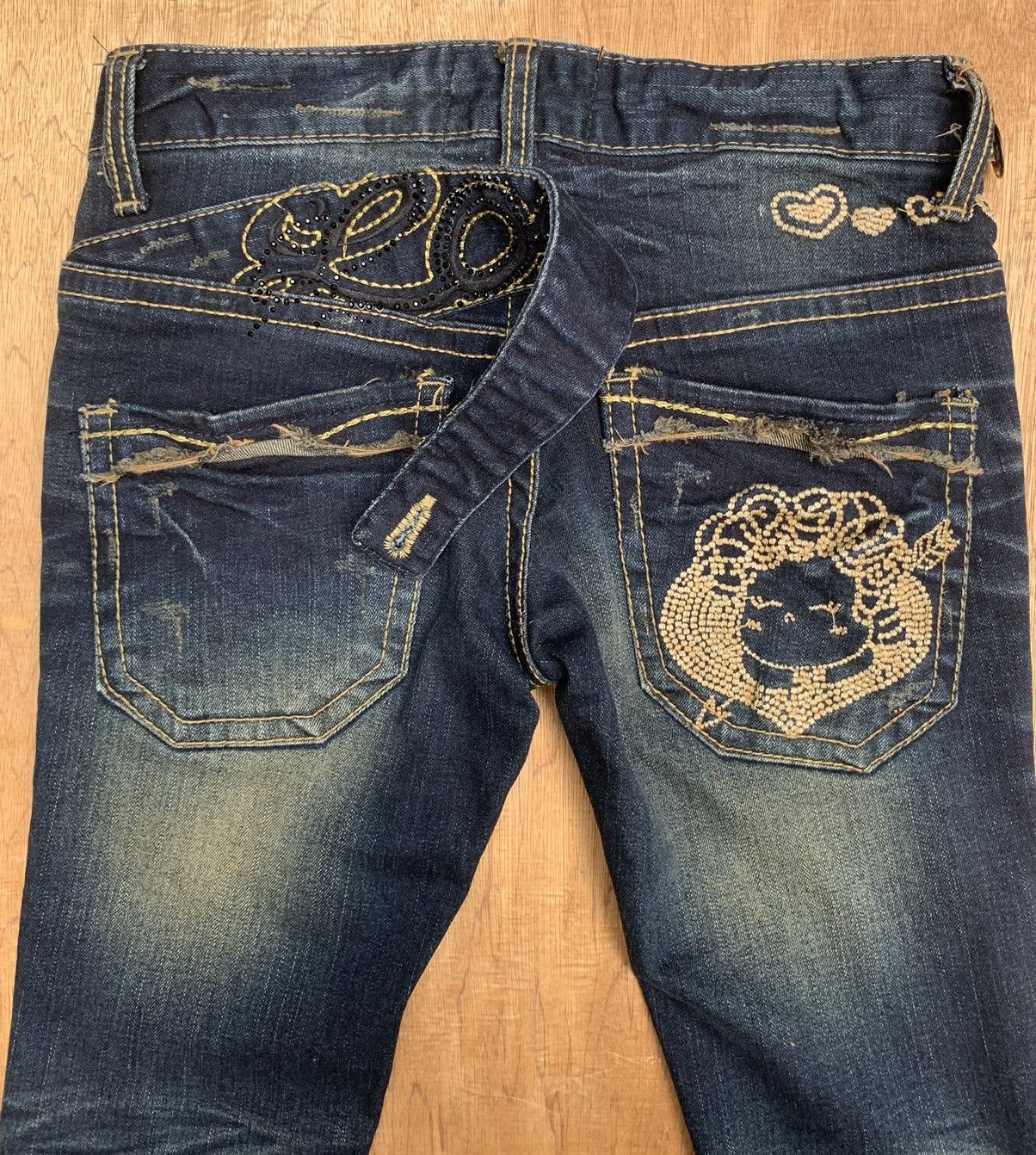 Lolita Jeans Lolita by Concert Club Streching Bootcuts Jeans Size 28" / US 6 / IT 42 - 18 Thumbnail