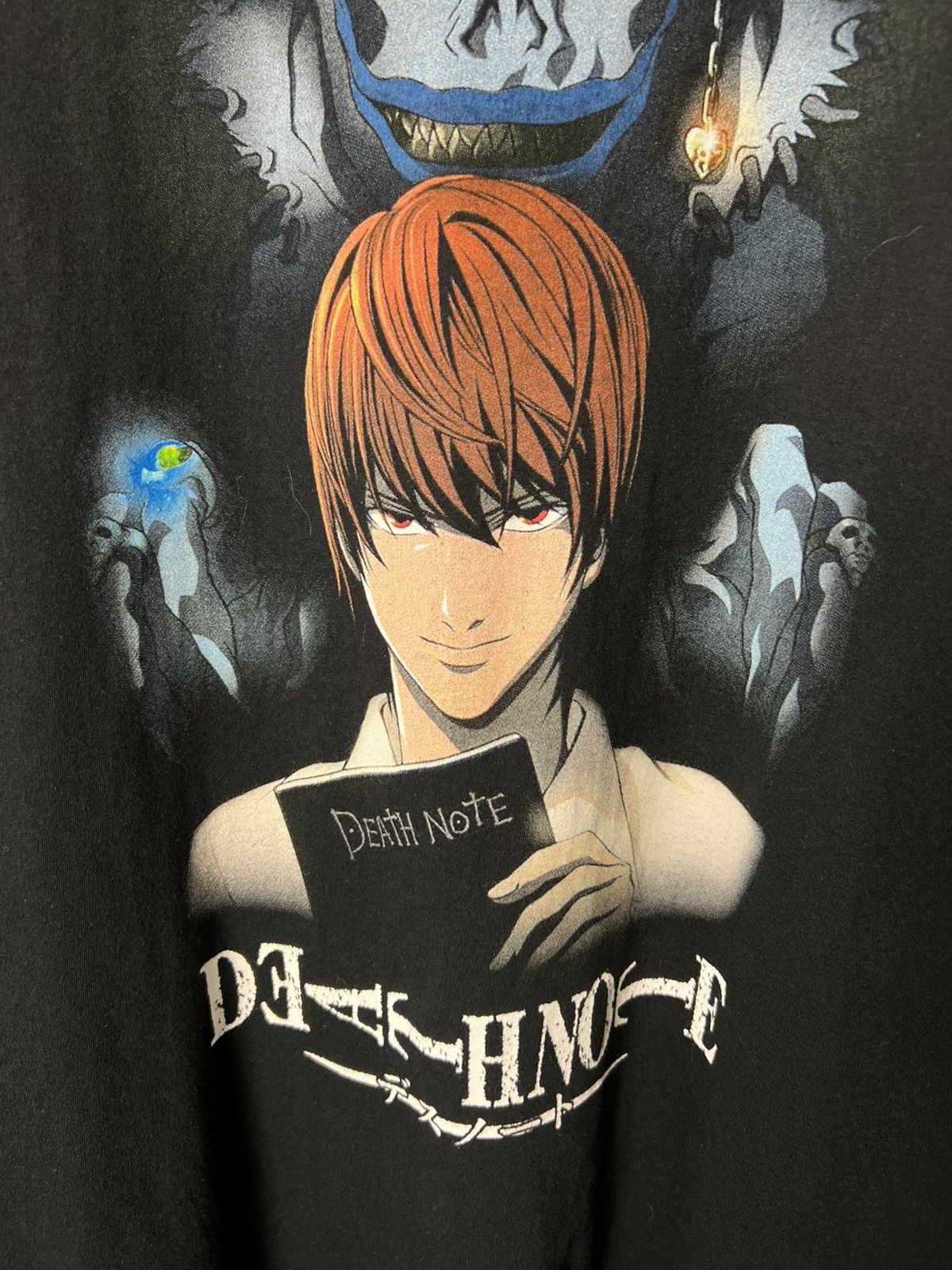 Anime Death Note RARE Tee Yagami Light & Ryuk Shonen Jump Anime Size US XL / EU 56 / 4 - 7 Thumbnail
