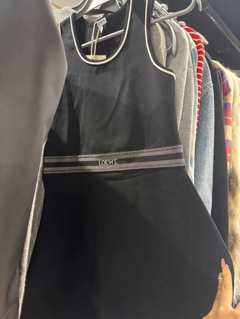 Loewe LOEWE Black sleeveless dress Size S / US 4 / IT 40 - 1 Thumbnail