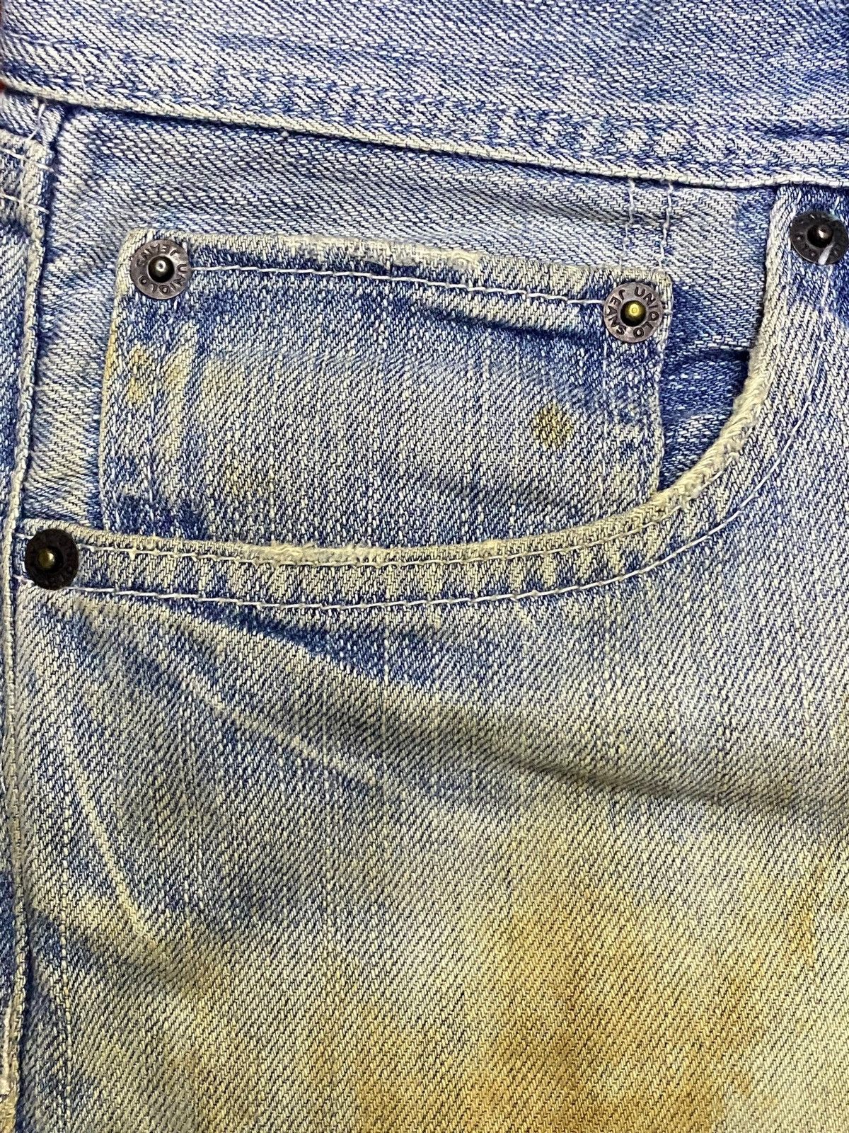 Japanese Brand Vintage Japanese Brand Rusty Trash Jeans Size US 35 - 12 Thumbnail
