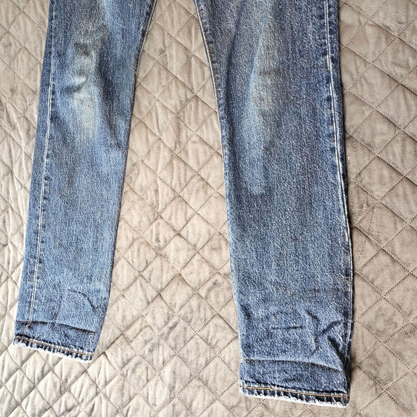 Levi's Levi's 501 Premium Straight Jeans Blue Denim Size W26 L32 Men Straight 5-Pocket Rise Mid Jeans Size US 26 / EU 42 - 2 Thumbnail
